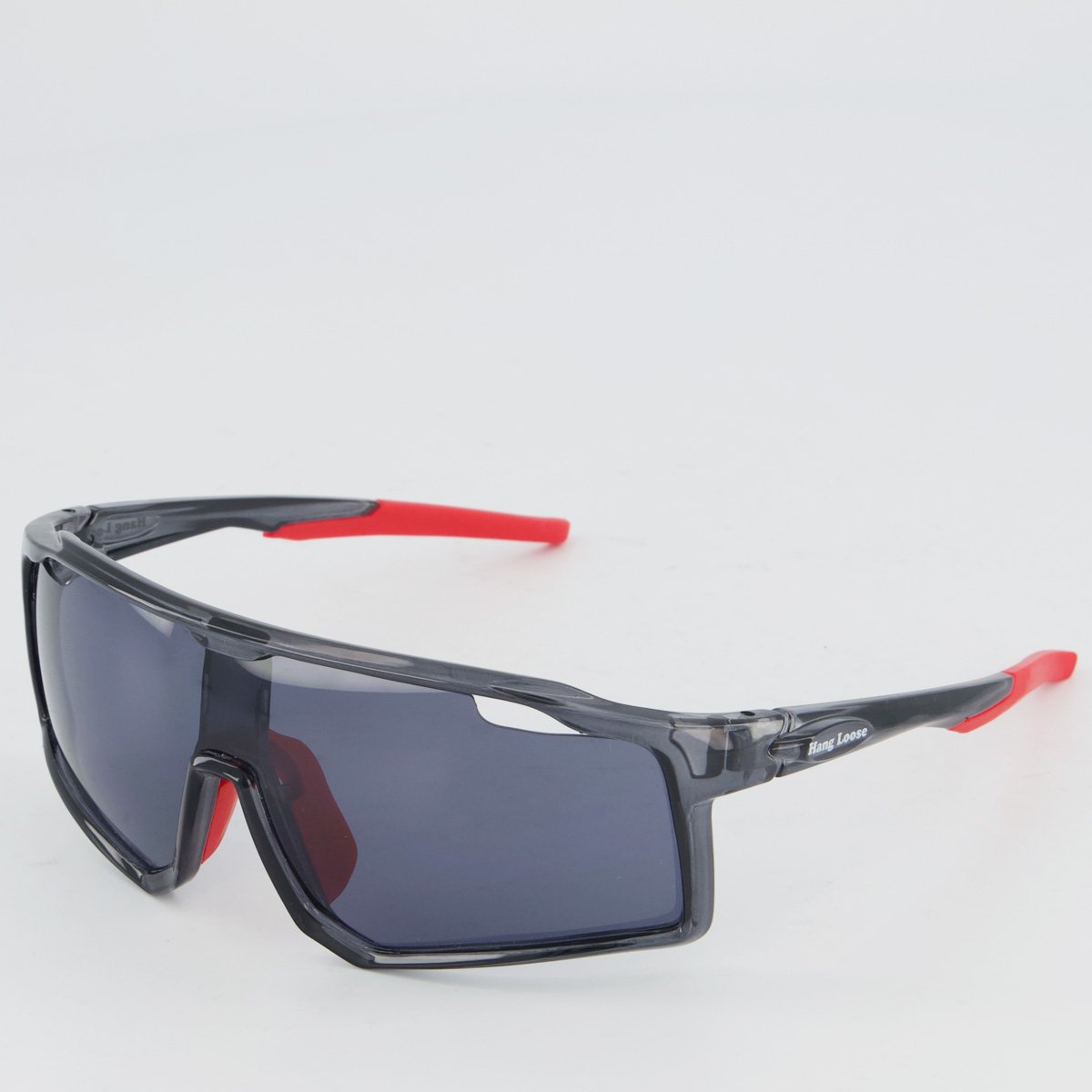Óculos de Sol Hang Loose Sport C1 Preto e Vermelho