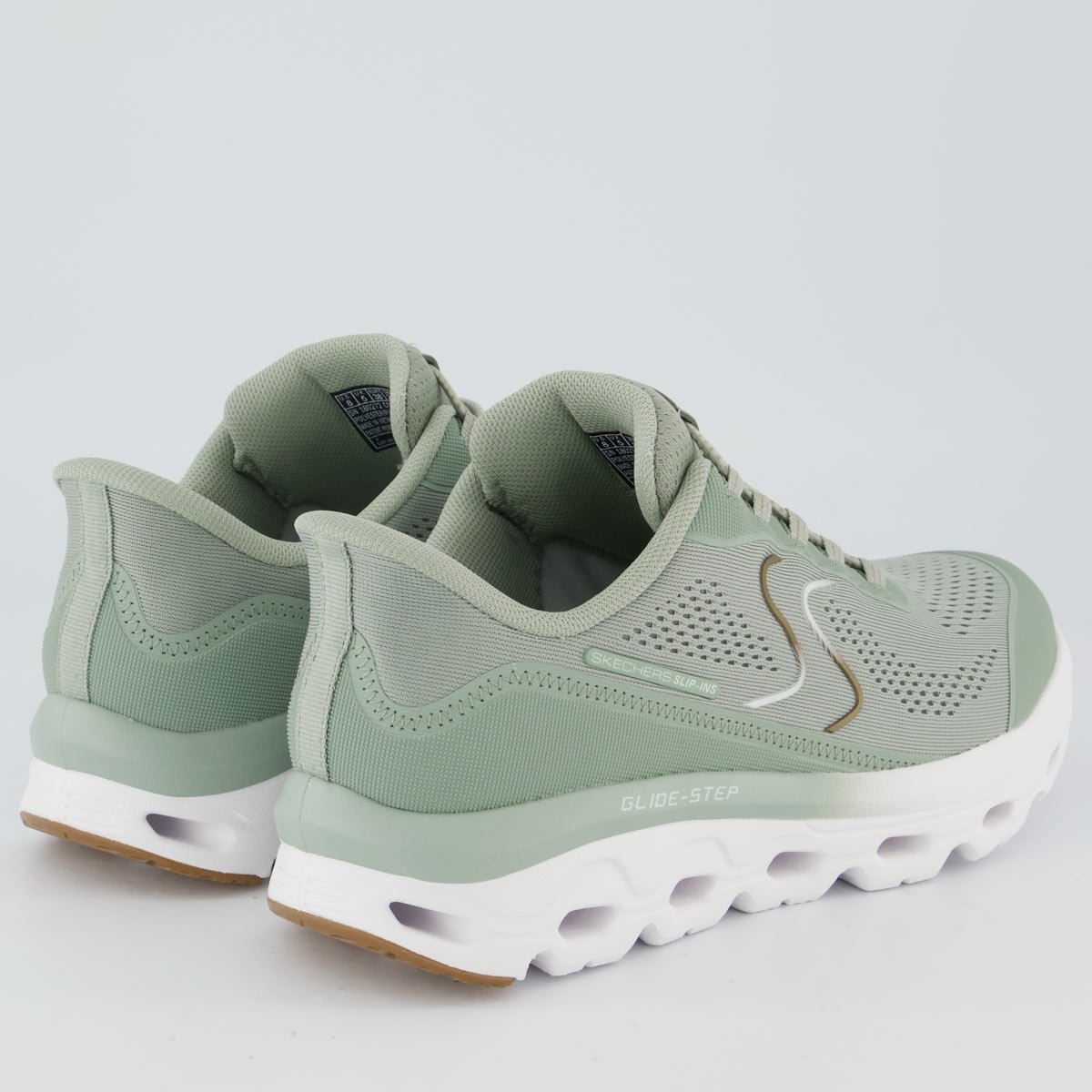 Tênis Skechers Glide-Step Sole Feminino Verde 3