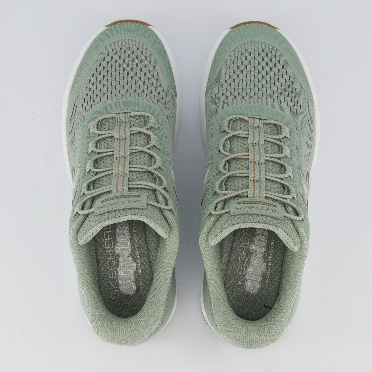 Tênis Skechers Glide-Step Sole Feminino Verde 5