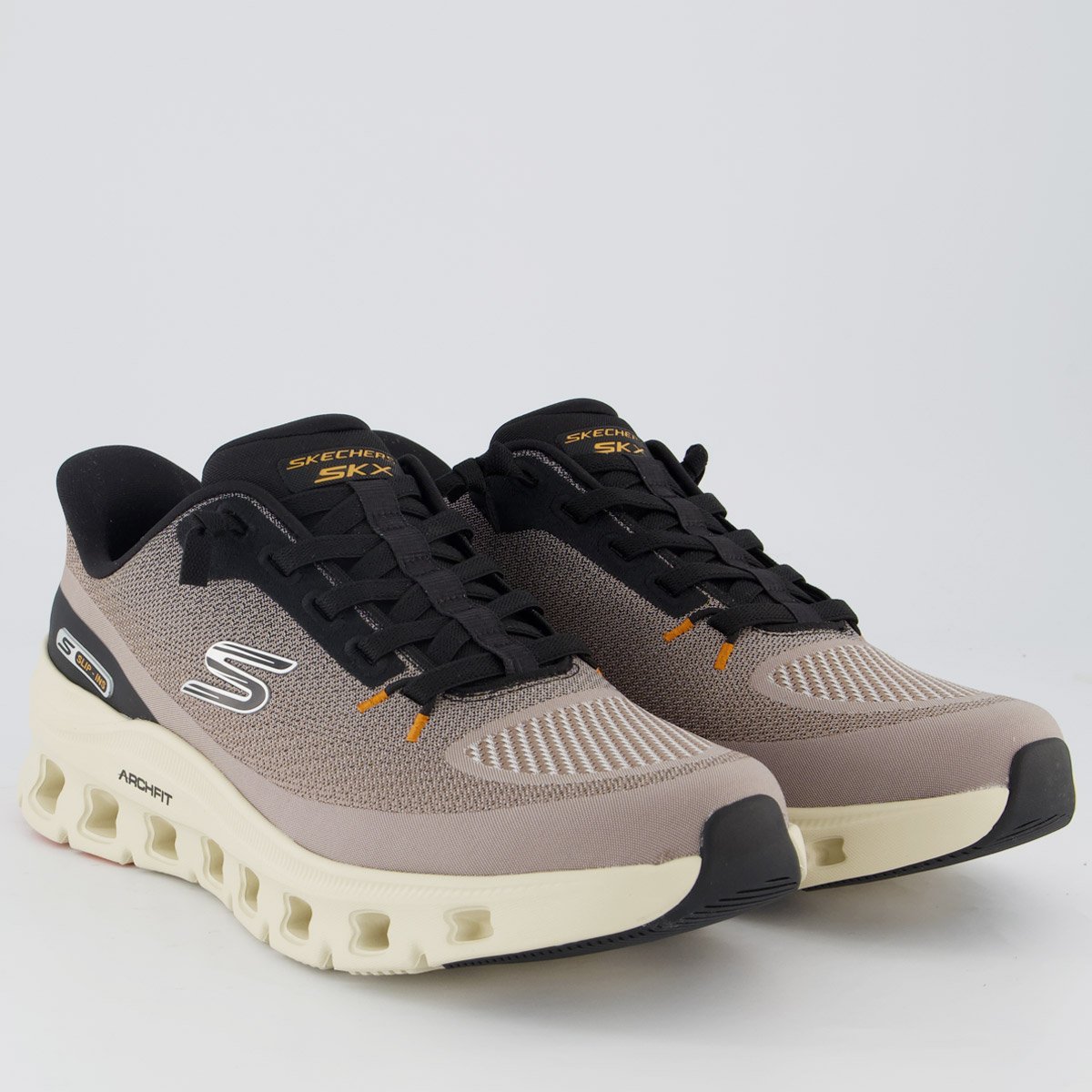 Tênis Skechers Arch Fit Glide-Step Pro Marrom Marrom 2