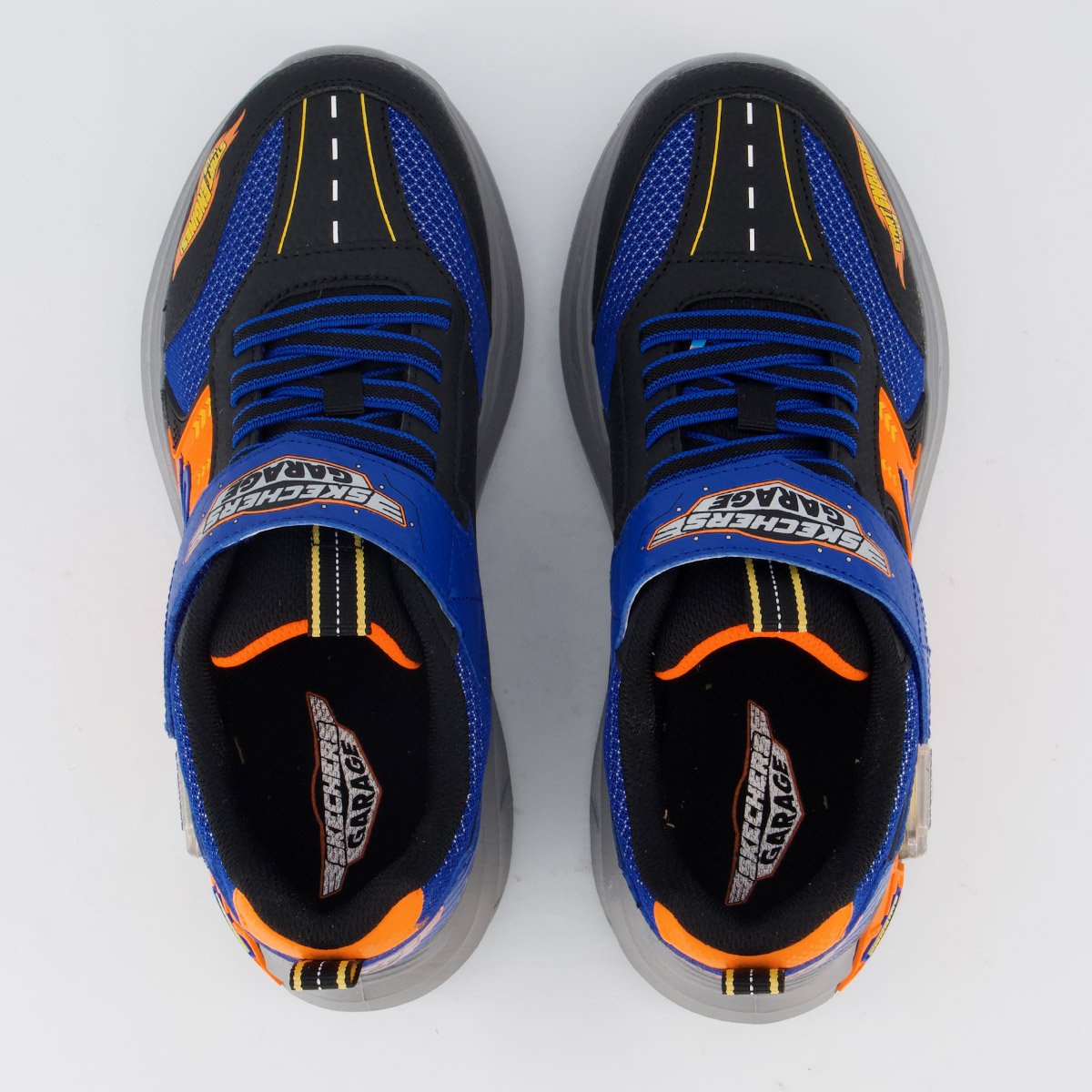 Tênis Skechers Garage Infantil Preto Multicores 4