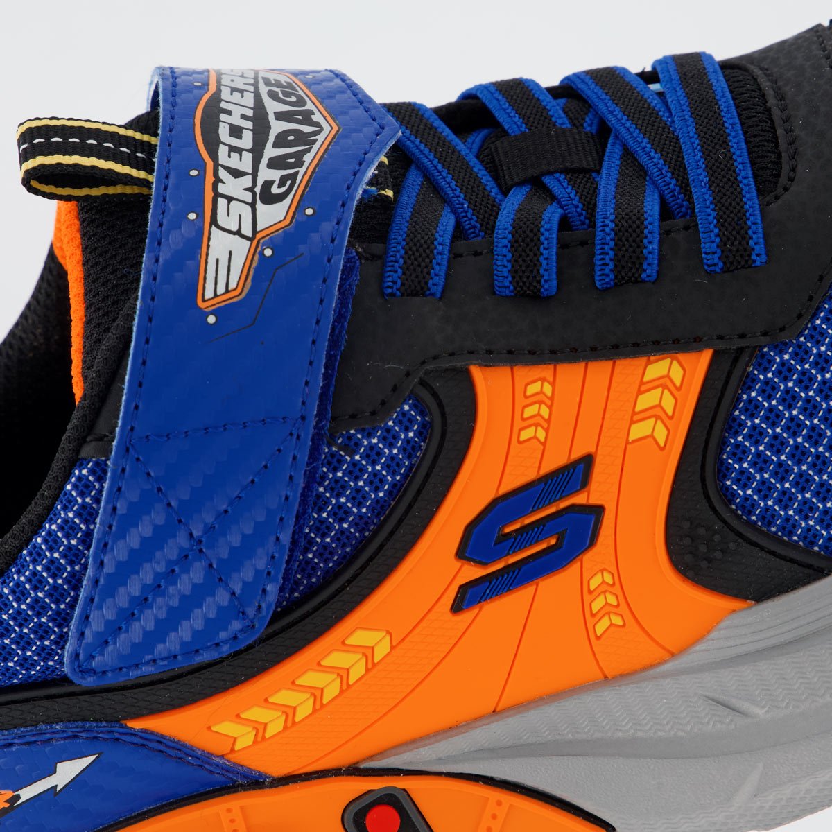 Tênis Skechers Garage Infantil Preto Multicores 7