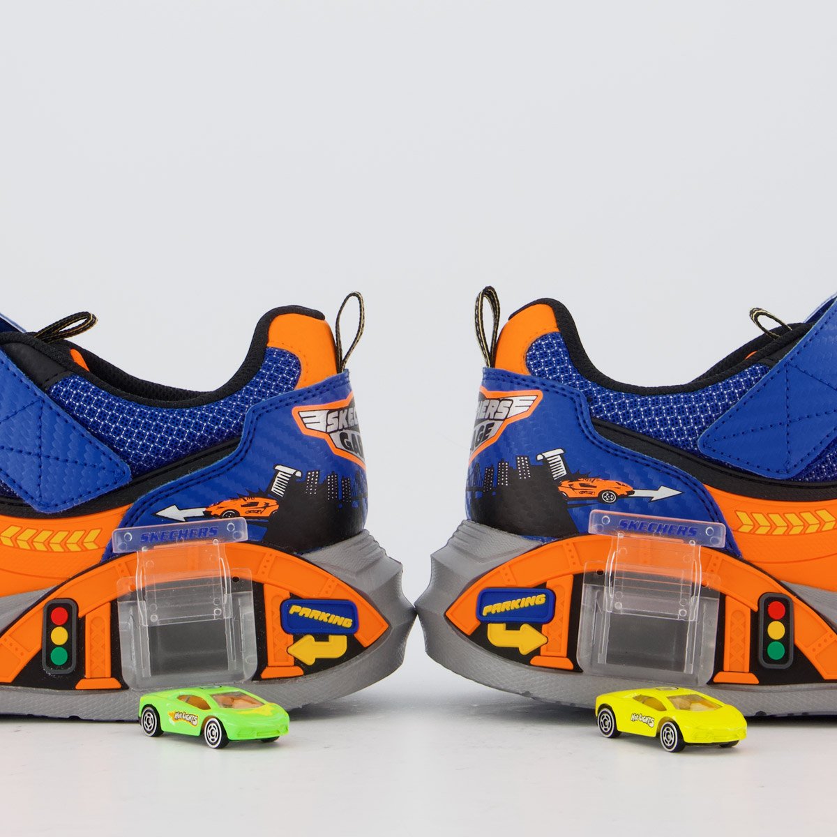 Tênis Skechers Garage Infantil Preto Multicores 9