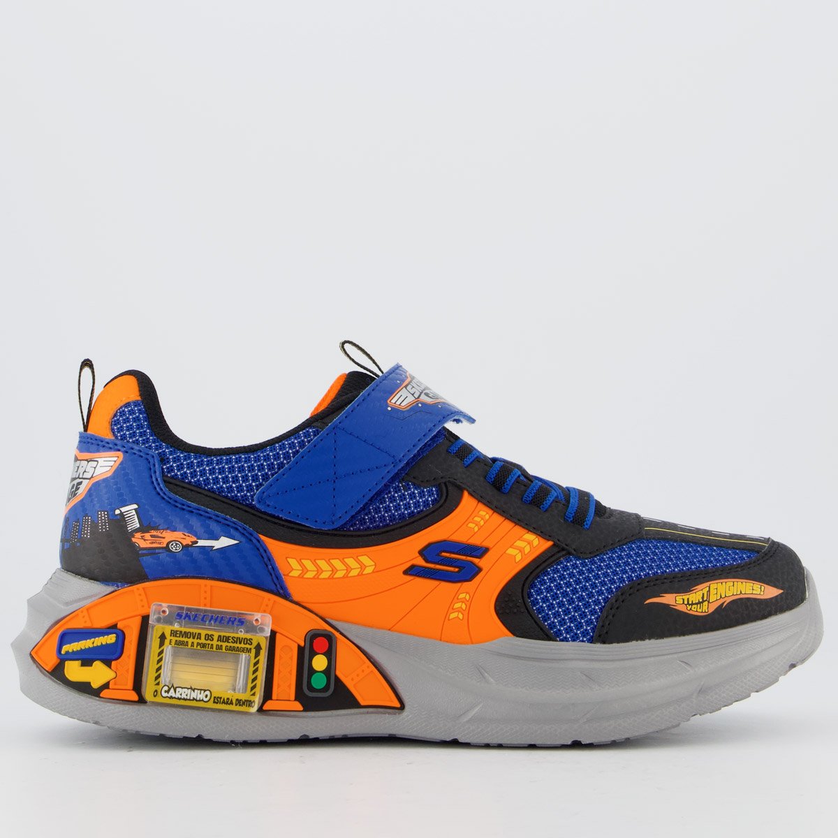 Tênis Skechers Garage Infantil Preto