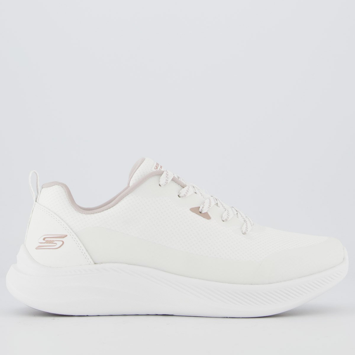 Tênis Skechers Bobs Moda Flex Feminino Branco