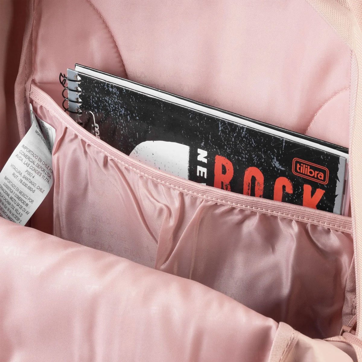 Mochila Fila Tone Logo Letter Rosa Rosa 8