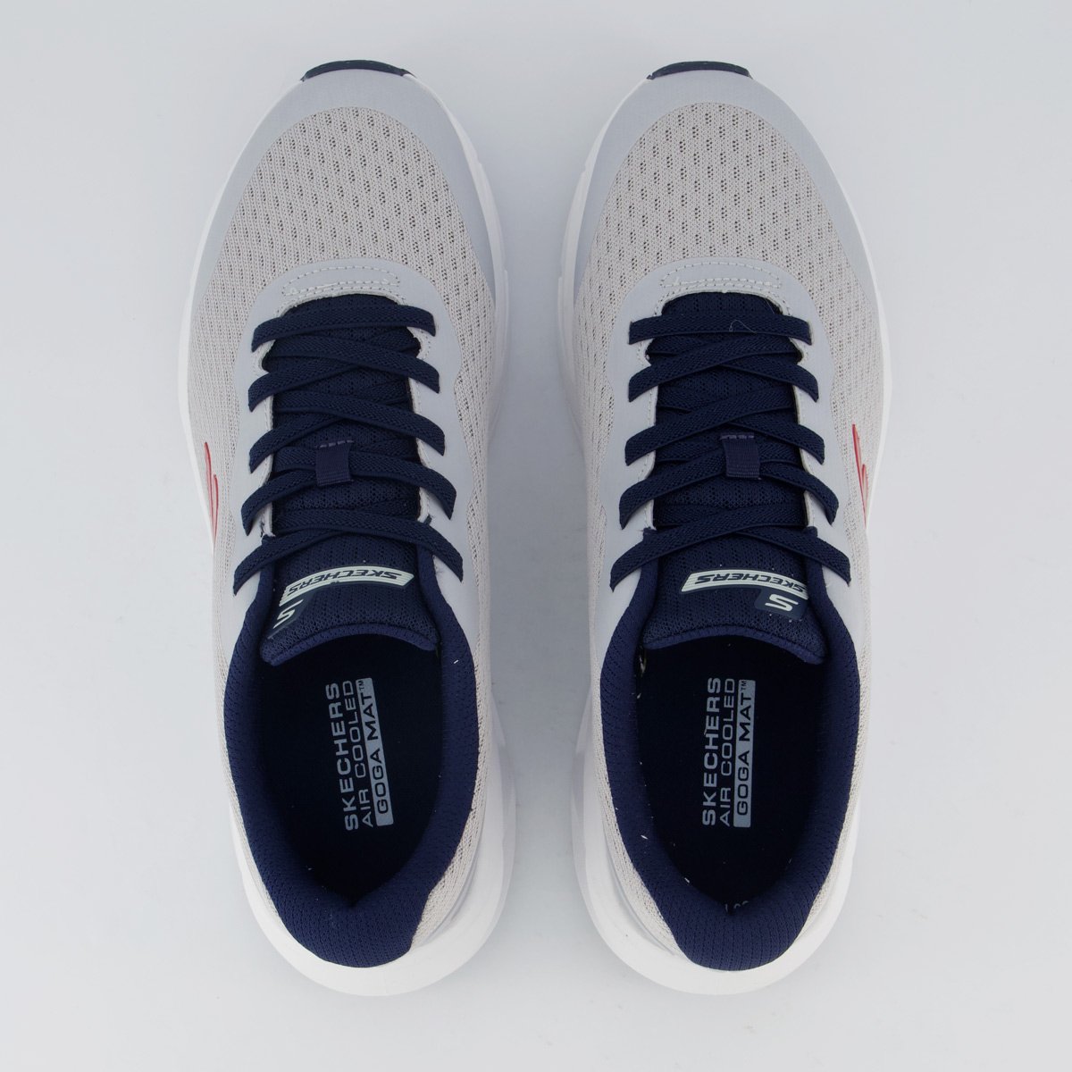 Tênis Skechers Vortex Glide-Step Cinza Cinza 4