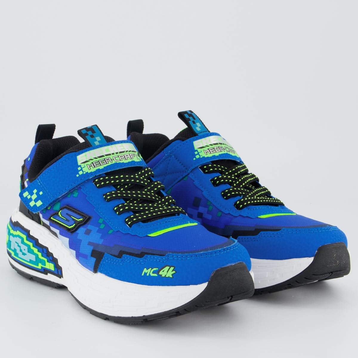 Tênis Skechers Mega Craft Infantil Azul Azul 2