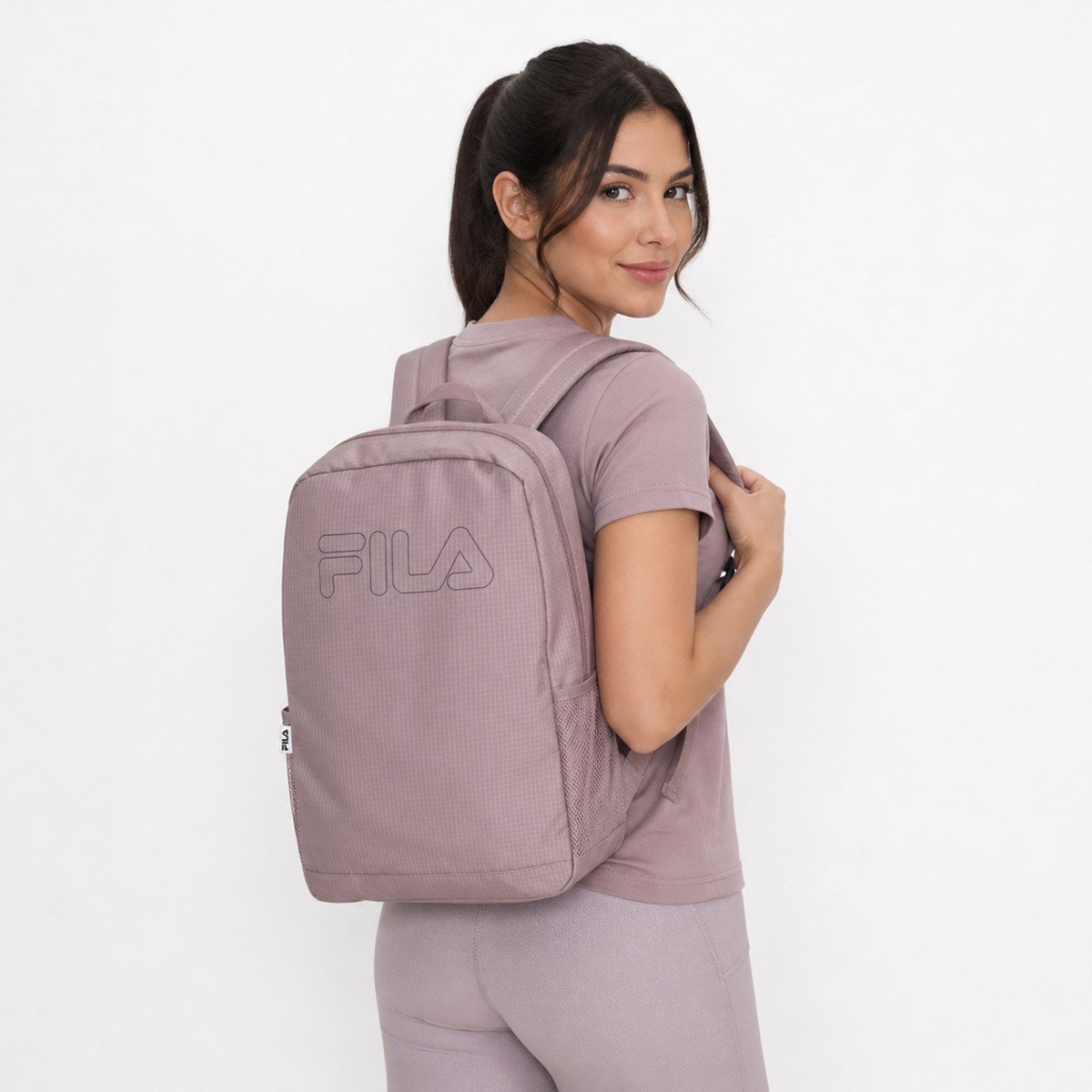 Mochila Fila Basic Outline Rosa
