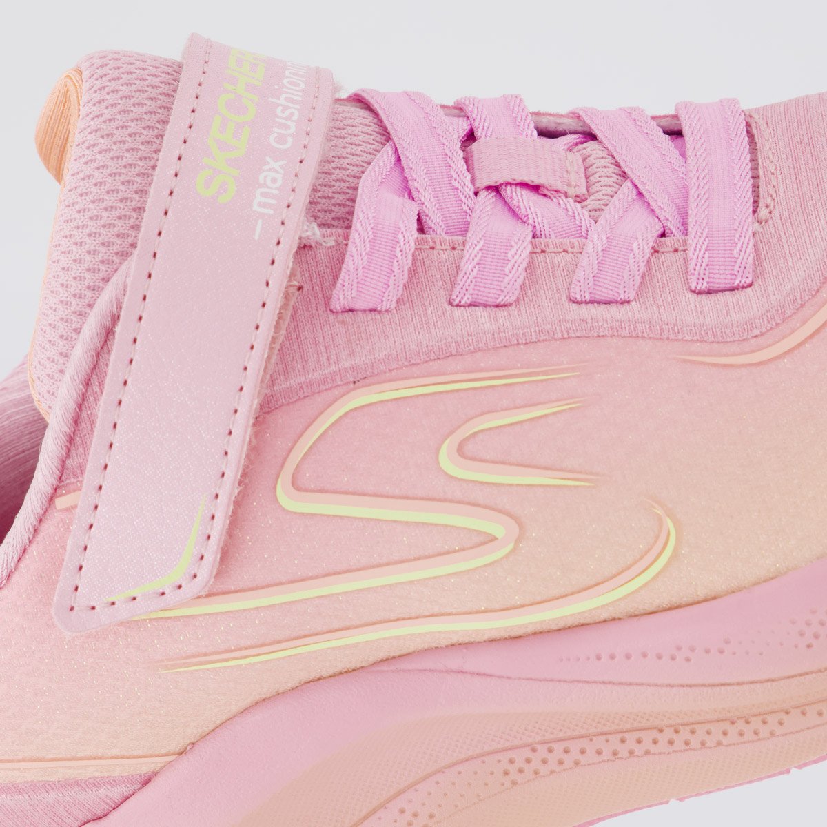 Tênis Skechers Max Cushioning Ascend Infantil Rosa 7