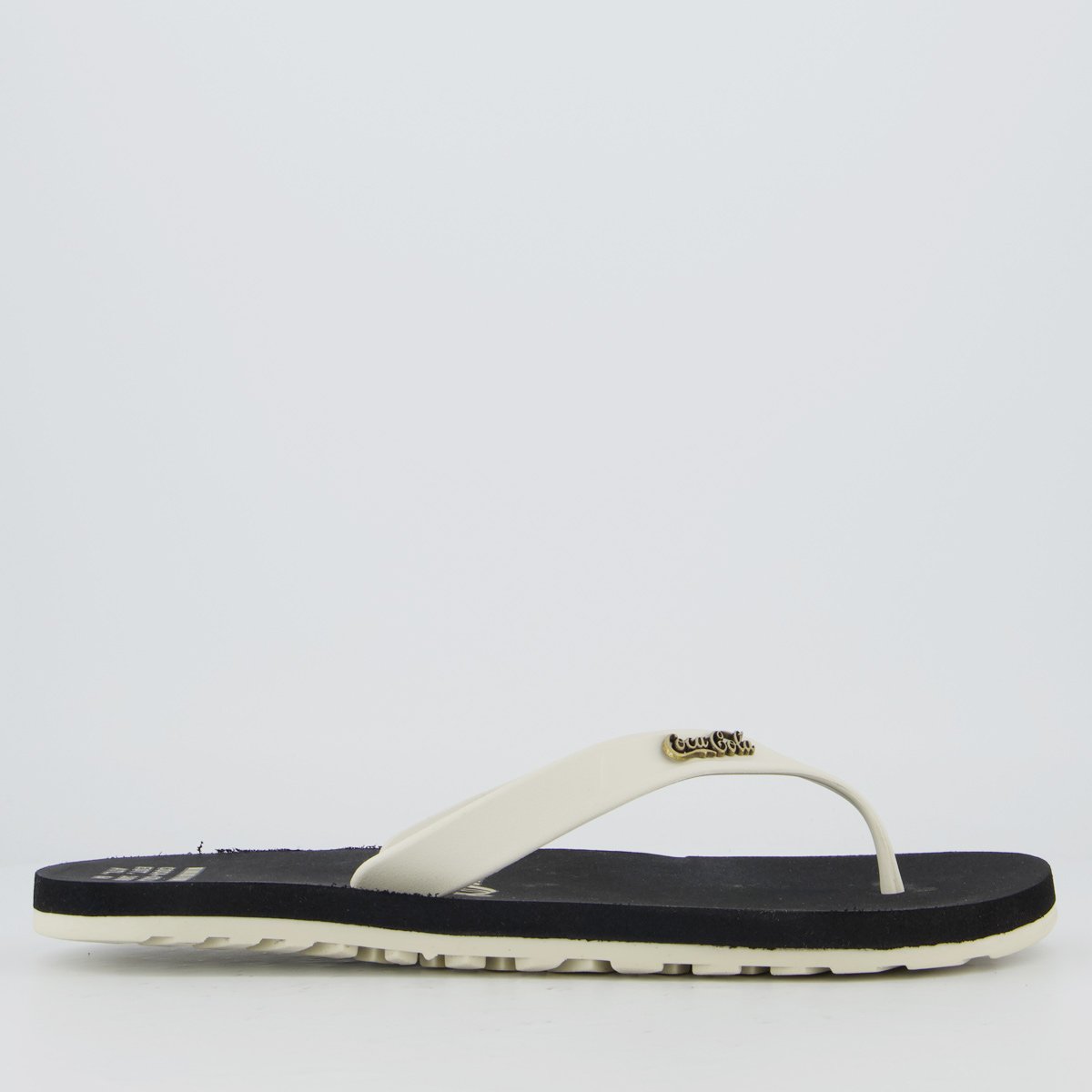 Chinelo Coca Cola Wave Jet Alma Preto Branco 2