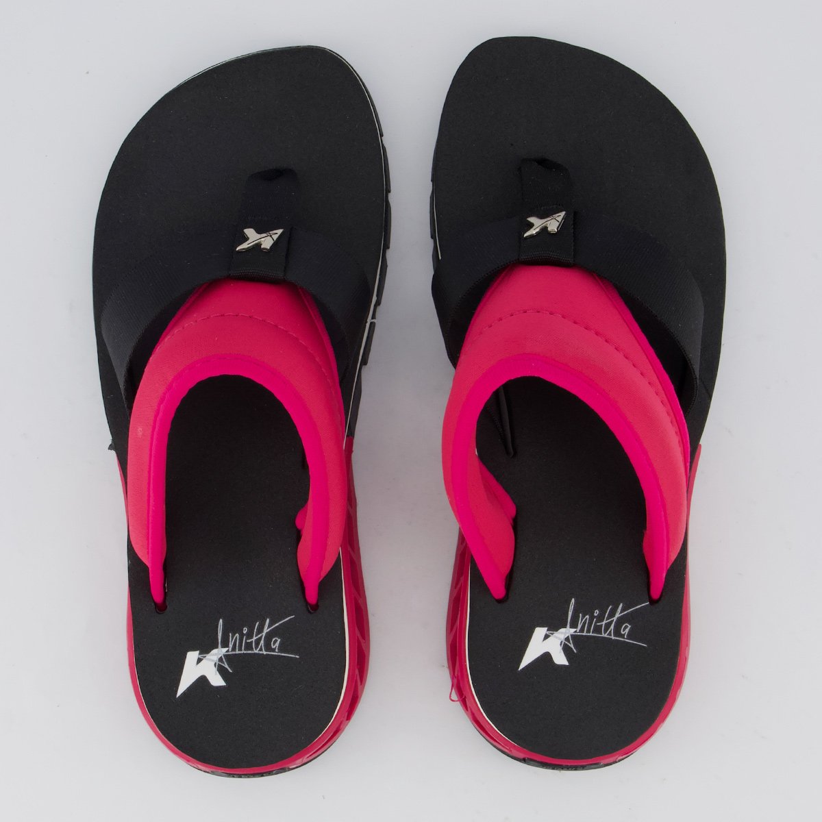Chinelo Kenner Rakka Anitta  Preto e Rosa