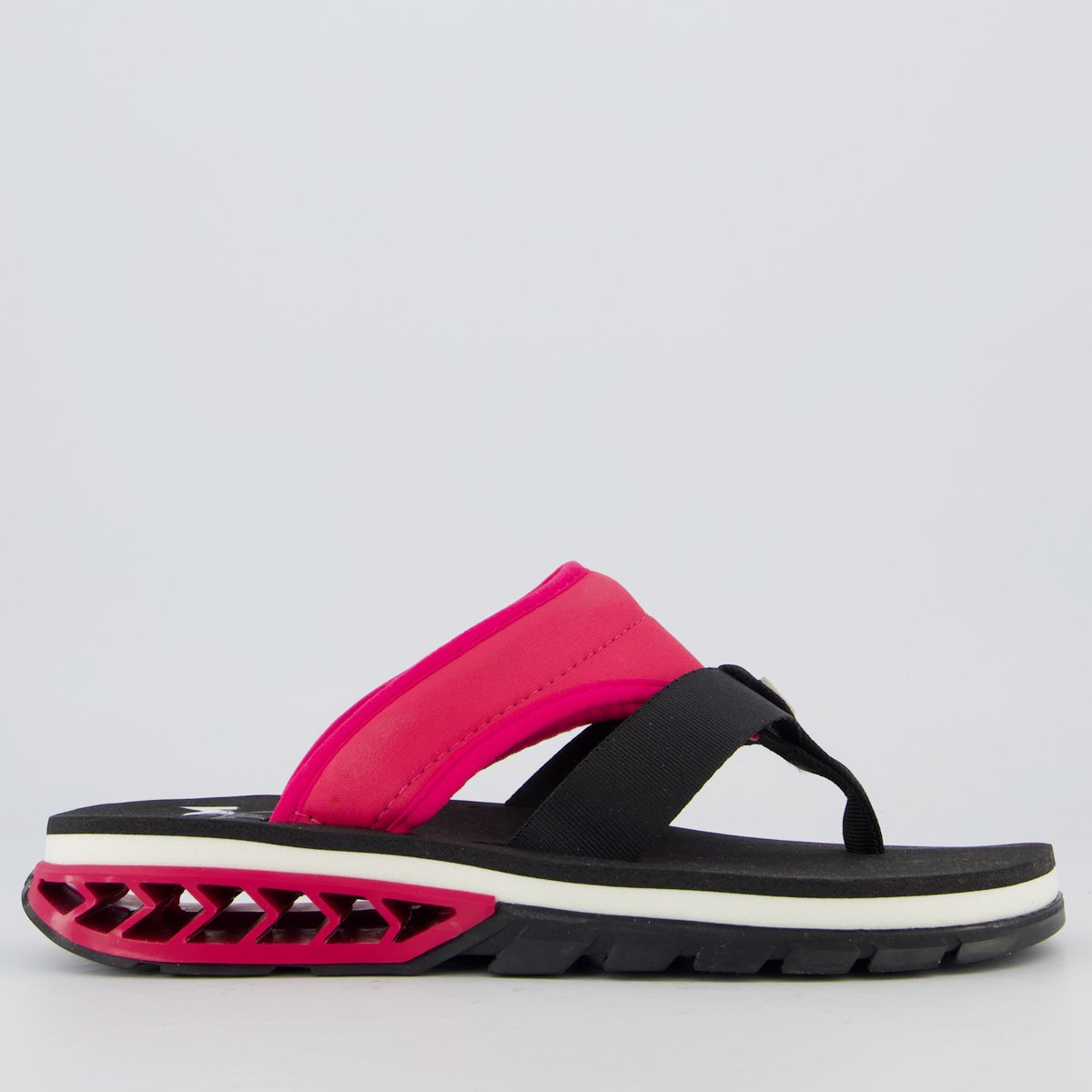 Chinelo Kenner Rakka Anitta  Preto e Rosa Rosa 2