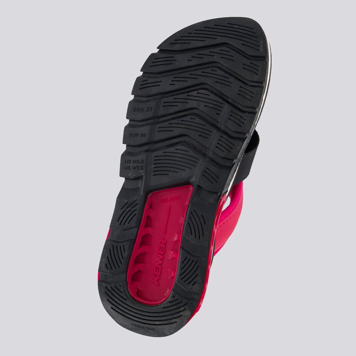 Chinelo Kenner Rakka Anitta  Preto e Rosa Rosa 5