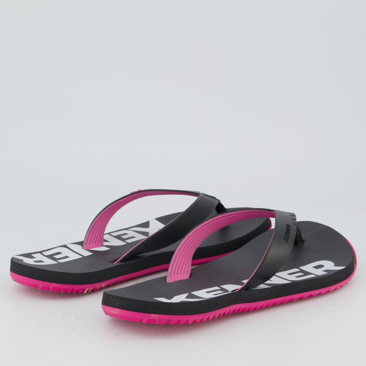 Chinelo Kenner Red Rosa e Preto Preto/Rosa 4