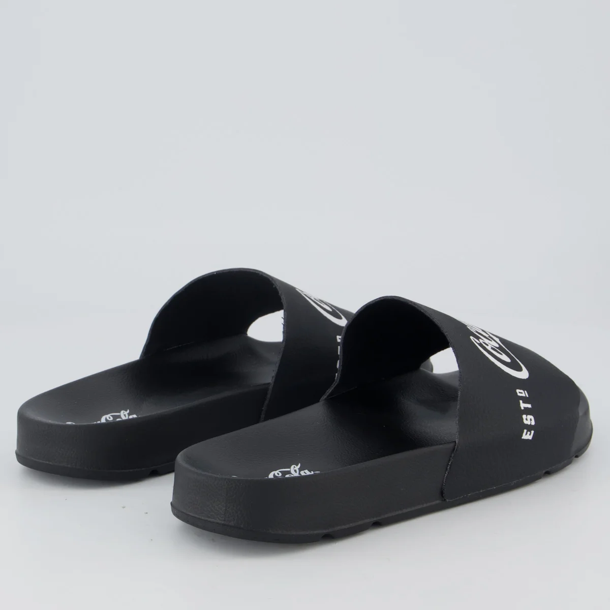 Chinelo Coca Coca Slide 1886 Feminino Preto Preto 4