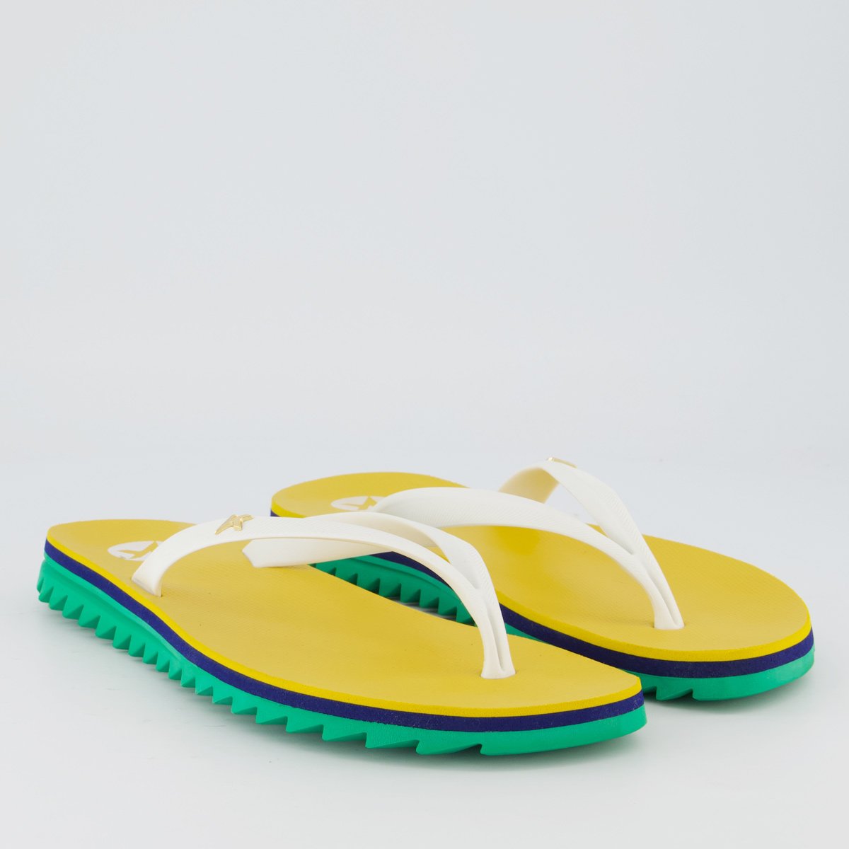 Chinelo Kenner Ibiza I Amarelo Branco 3