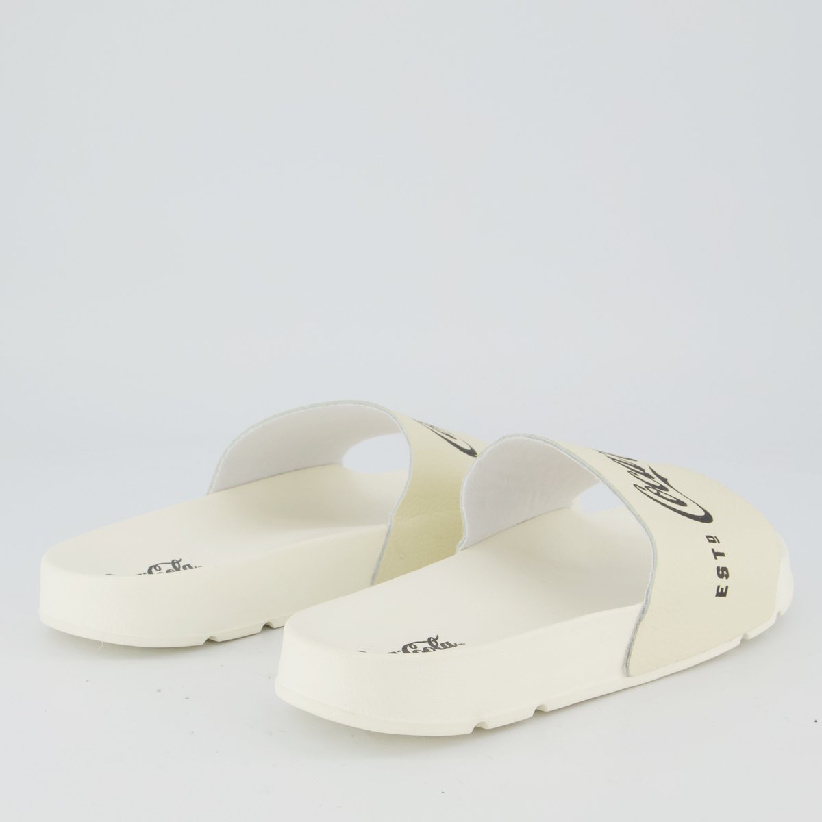 Chinelo Coca Cola Slide 1886 Feminino Off White Branco 4