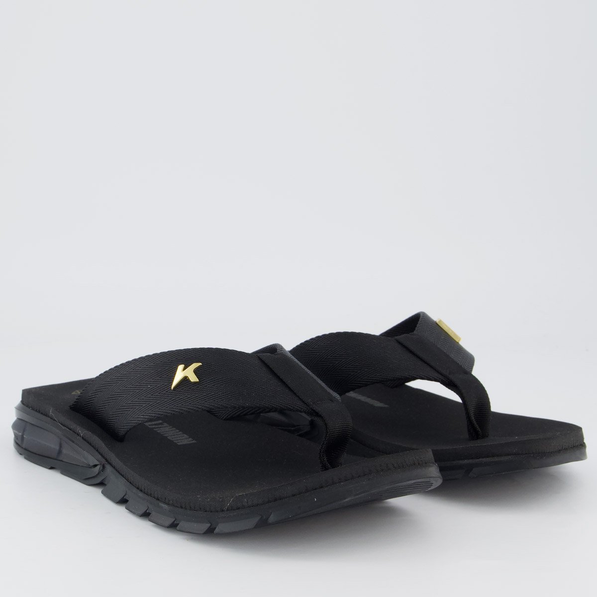 Chinelo Kenner Orak L7 Preto Preto 3