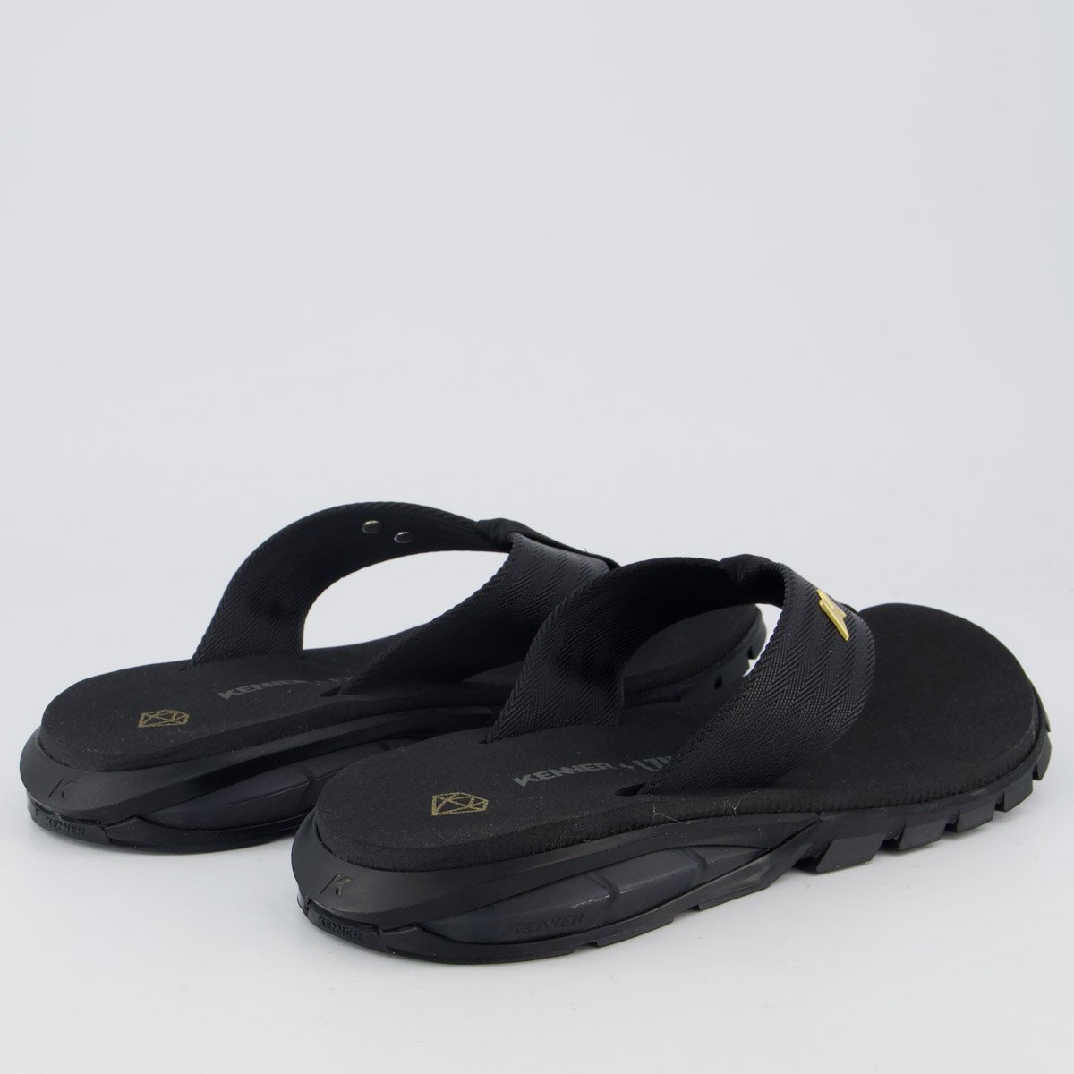 Chinelo Kenner Orak L7 Preto Preto 4