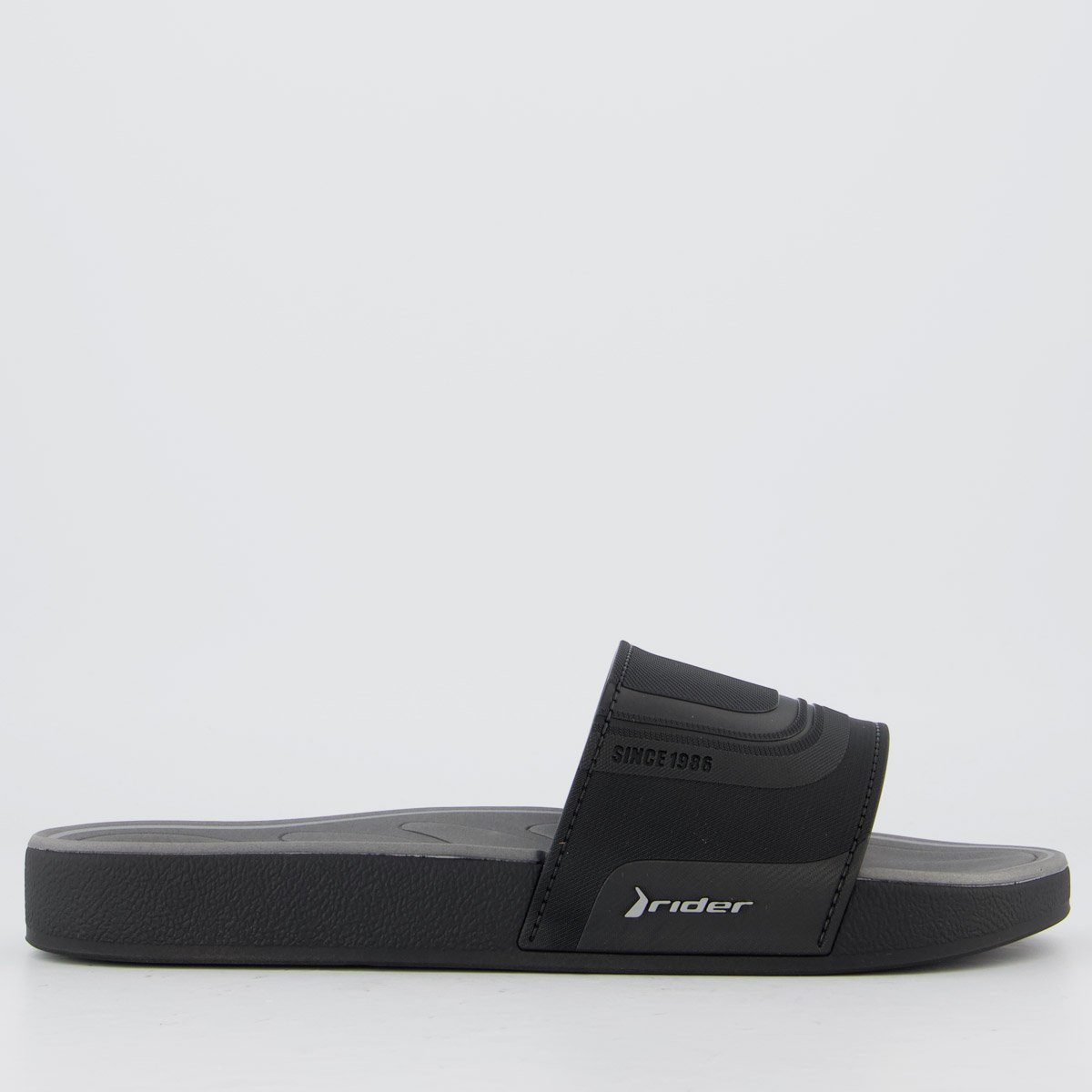 Chinelo Rider Slide Pulse Preto Preto 2