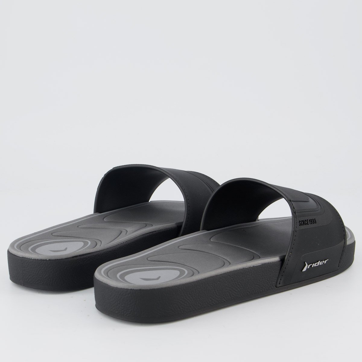 Chinelo Rider Slide Pulse Preto Preto 4