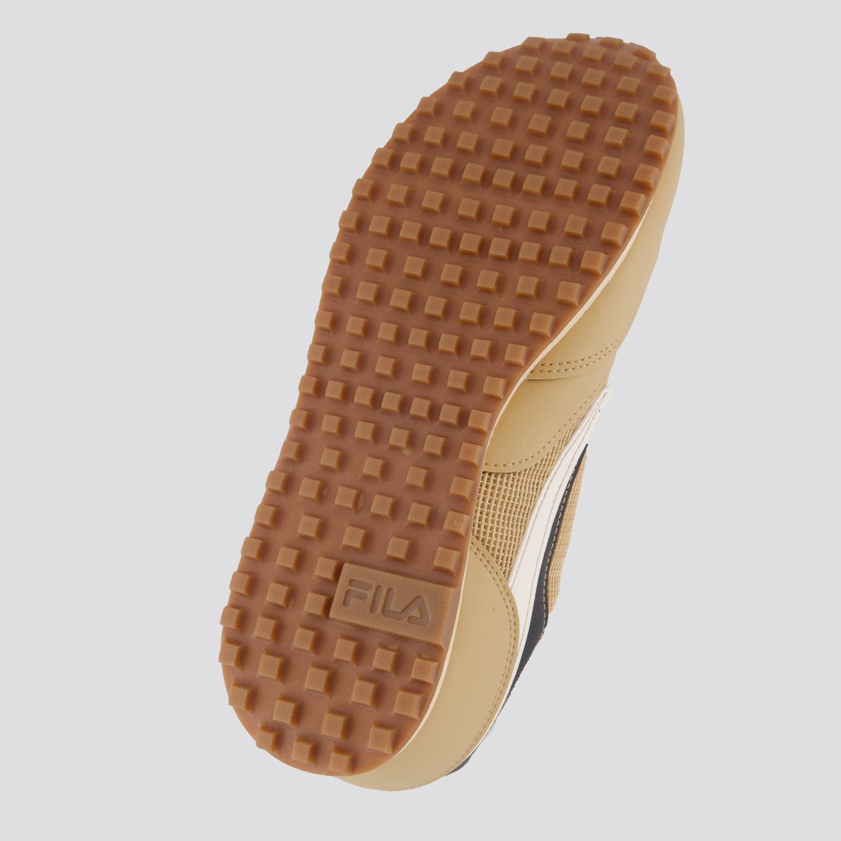 Tenis Fila Renno Classic Bege e Preto Bege 5