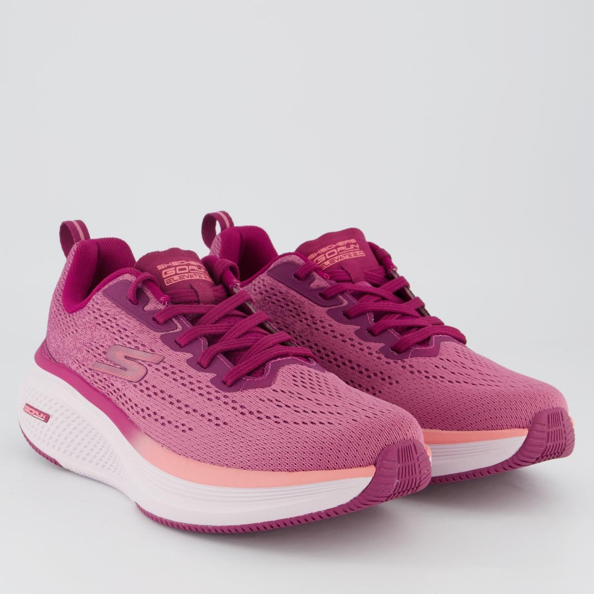 Tênis Skechers Go Run Elevate 2.0 Feminino Roxo Rosa 2