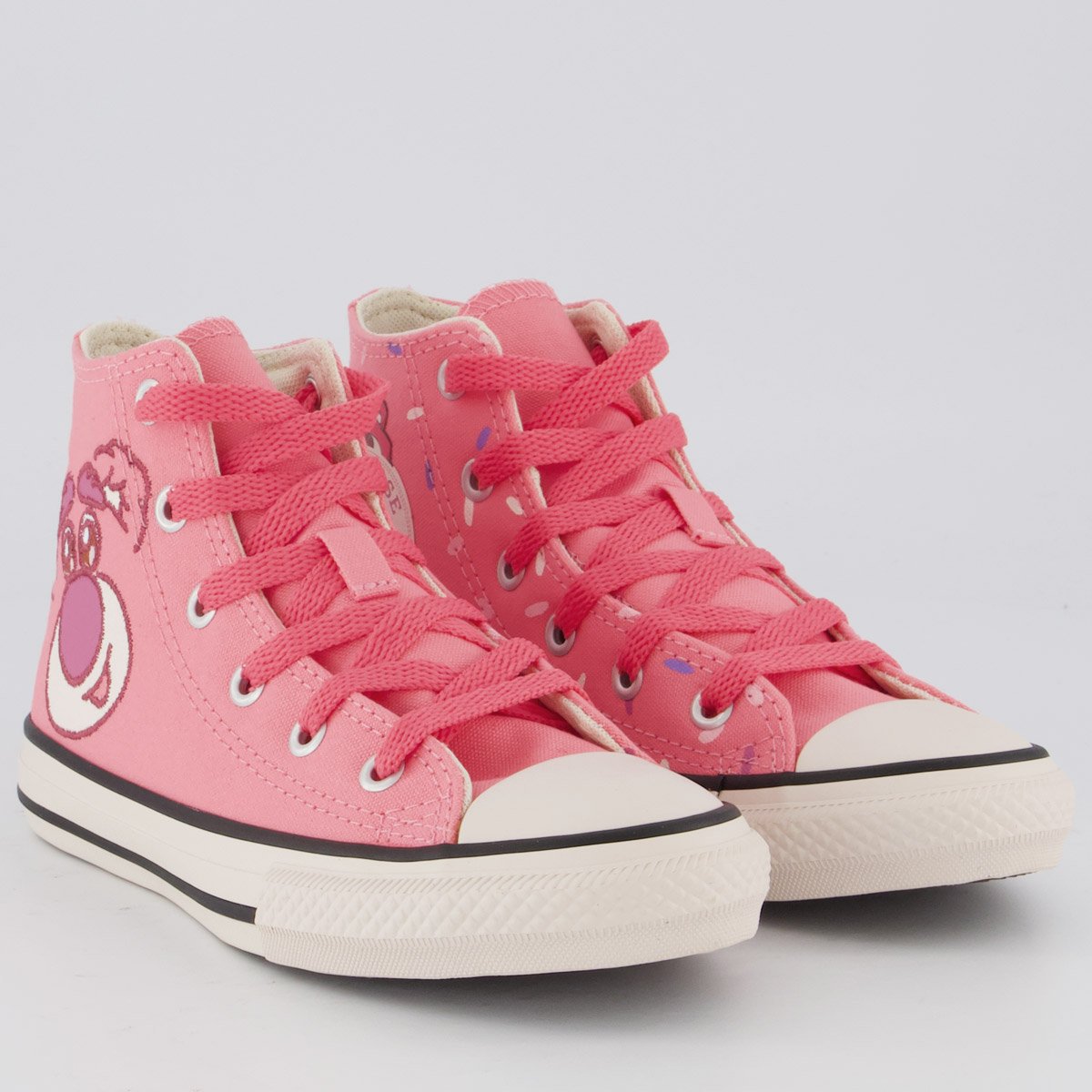 Tênis Converse All Star Chuck Taylor Juvenil Rosa Rosa 2