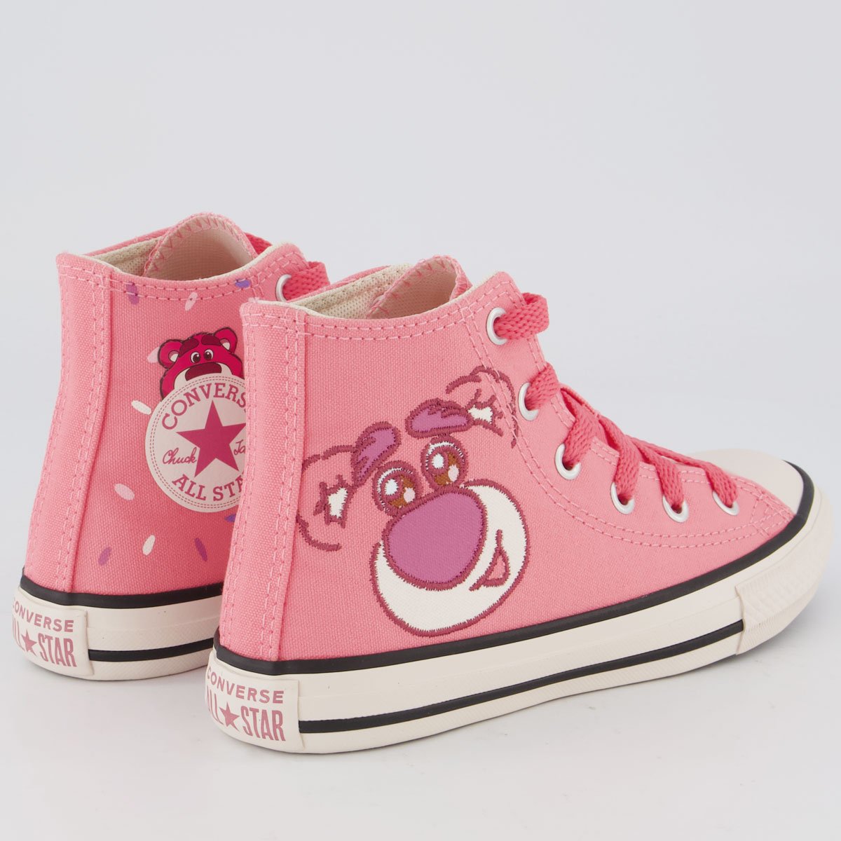 Tênis Converse All Star Chuck Taylor Juvenil Rosa Rosa 3