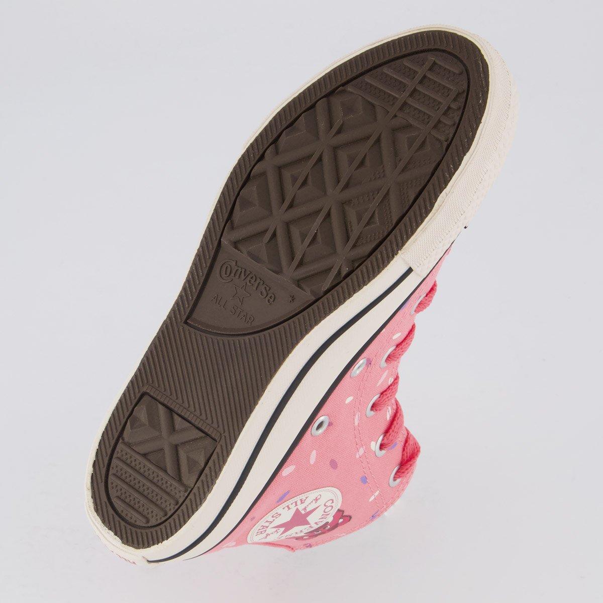 Tênis Converse All Star Chuck Taylor Juvenil Rosa Rosa 5