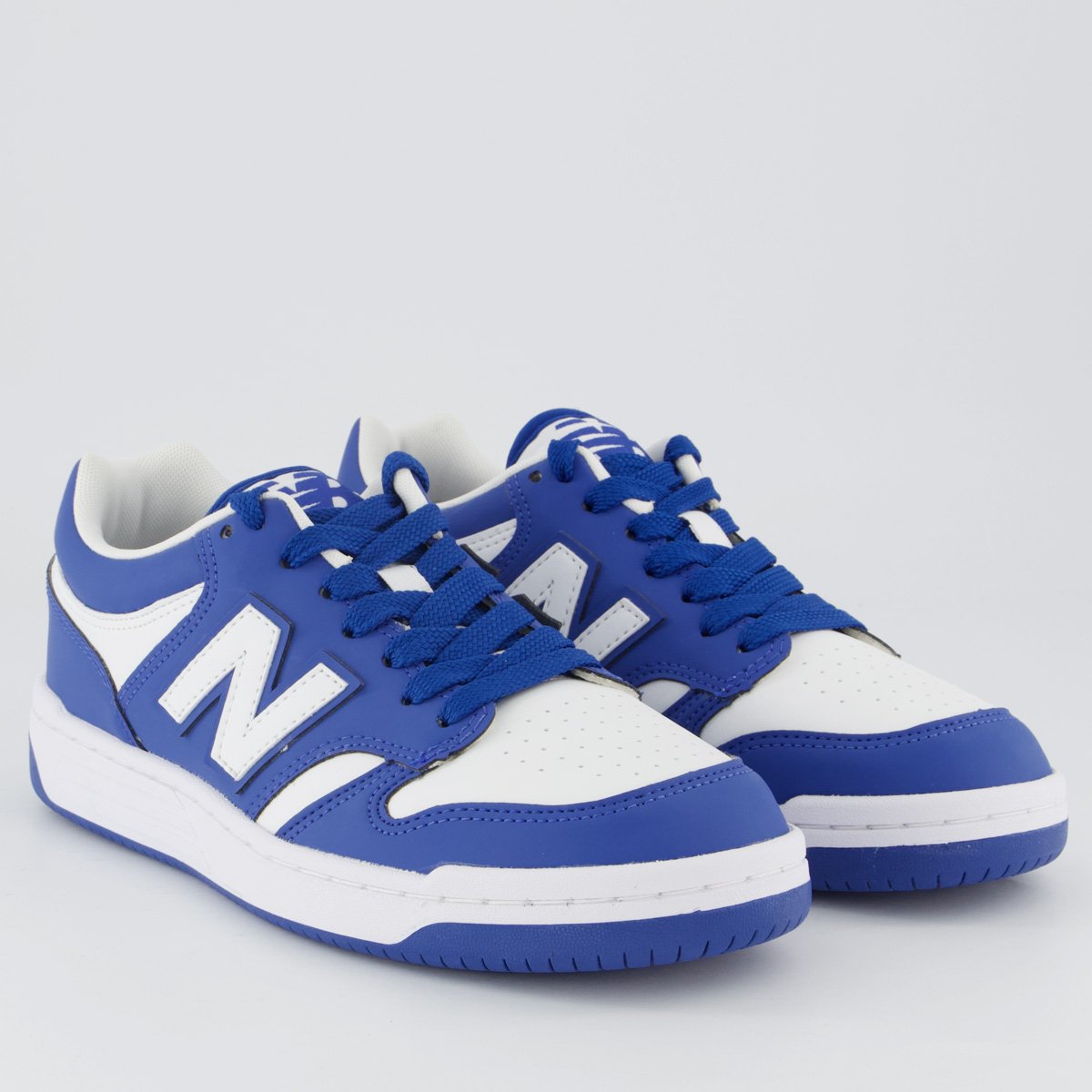 Tênis New Balance 480 Low Feminino Azul Branco/Azul 2