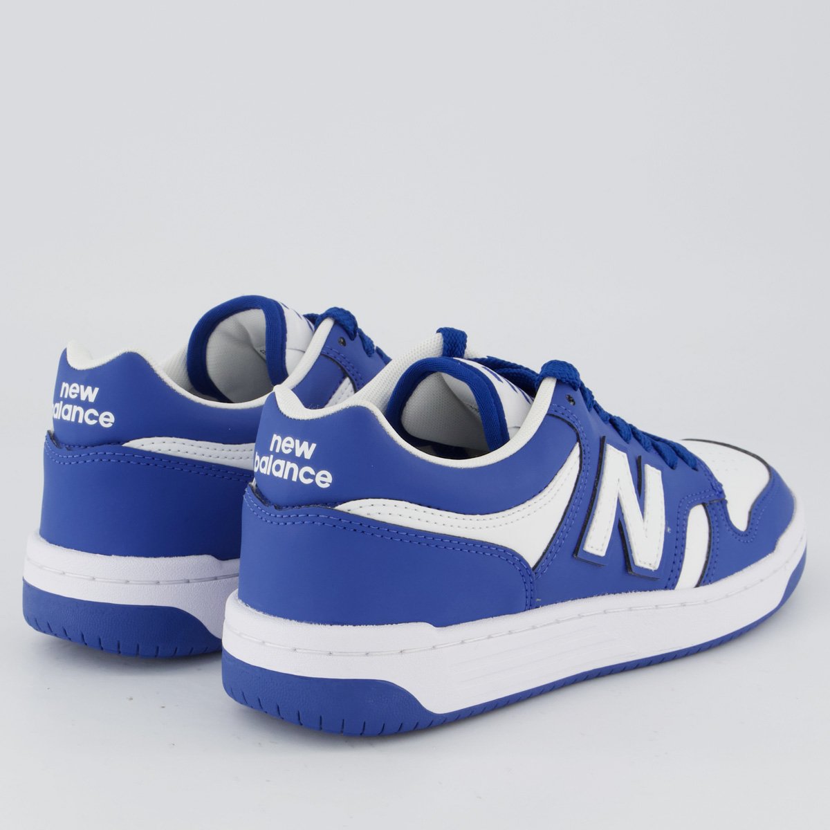 Tênis New Balance 480 Low Feminino Azul Branco/Azul 3