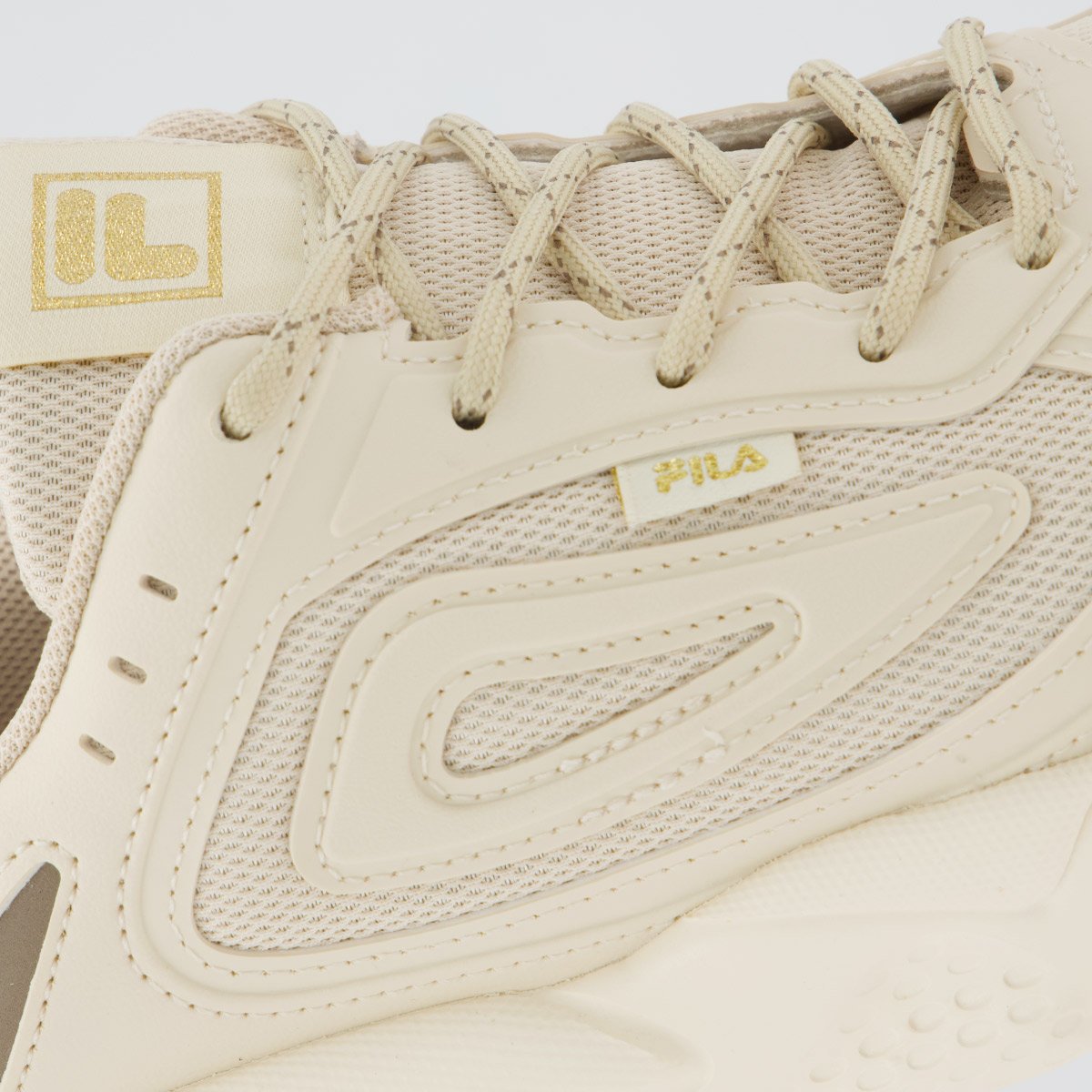 Tenis Fila Venture Tracer Lite Feminino Off-White Bege 7