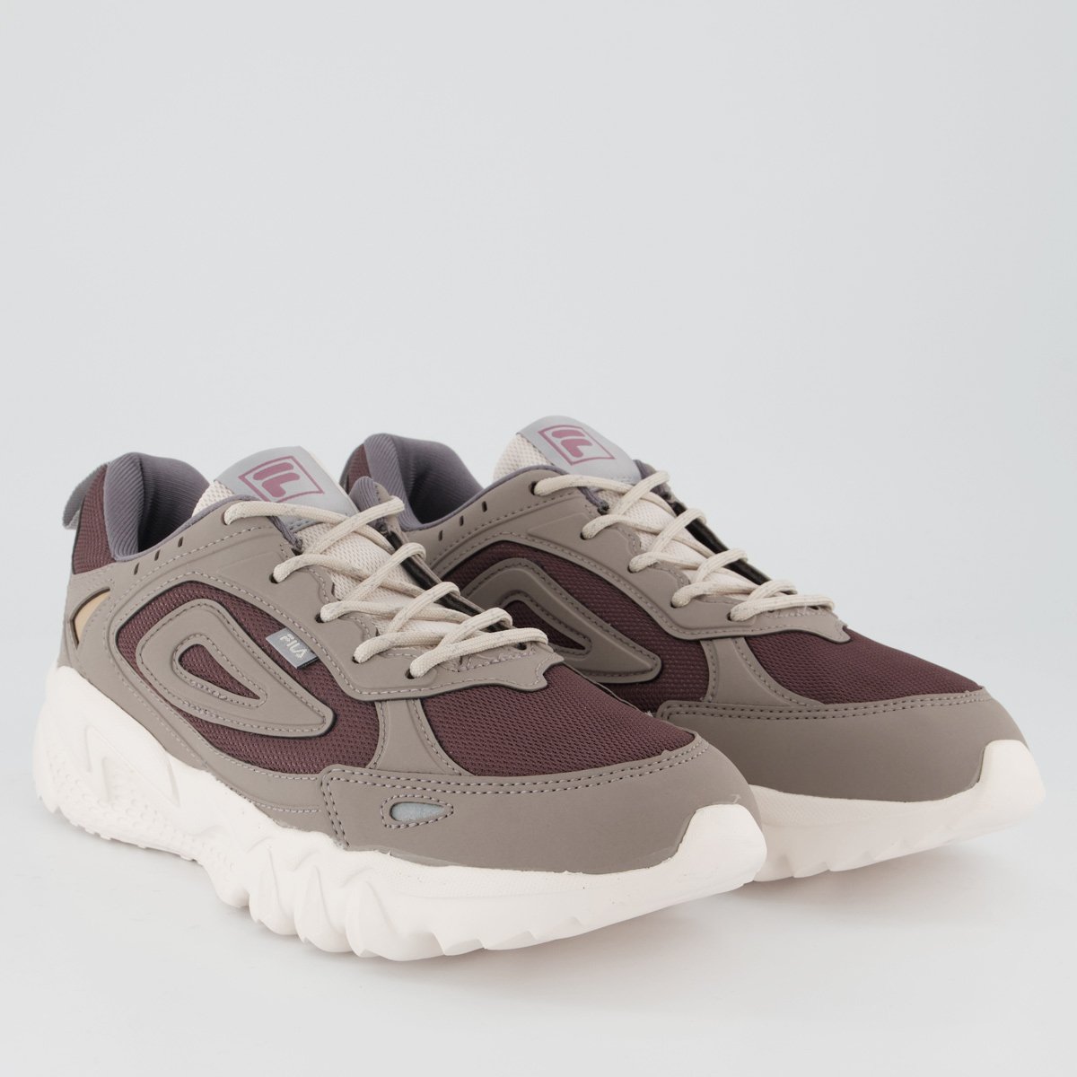 Tenis Fila Venture Tracer Lite Marrom e Bege Marrom 2