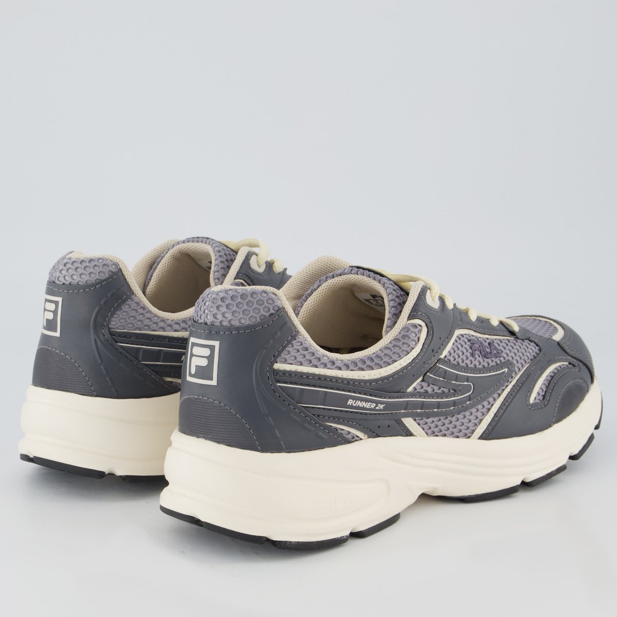 Tenis Fila Runner 2K Cinza Cinza 3
