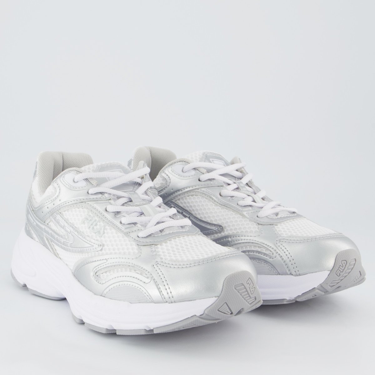 Tenis Fila Runner 2K Prata Prata 2