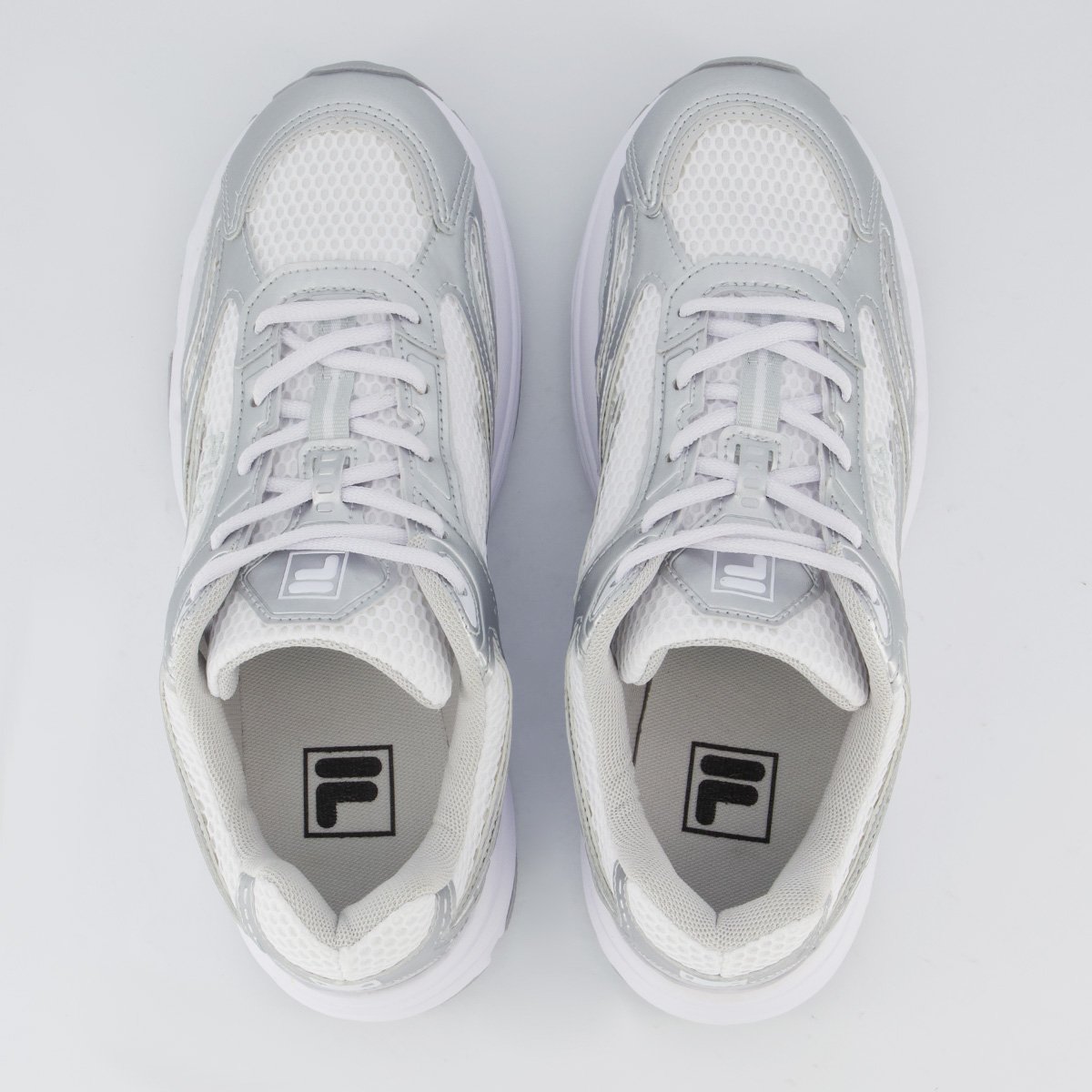 Tenis Fila Runner 2K Prata Prata 4