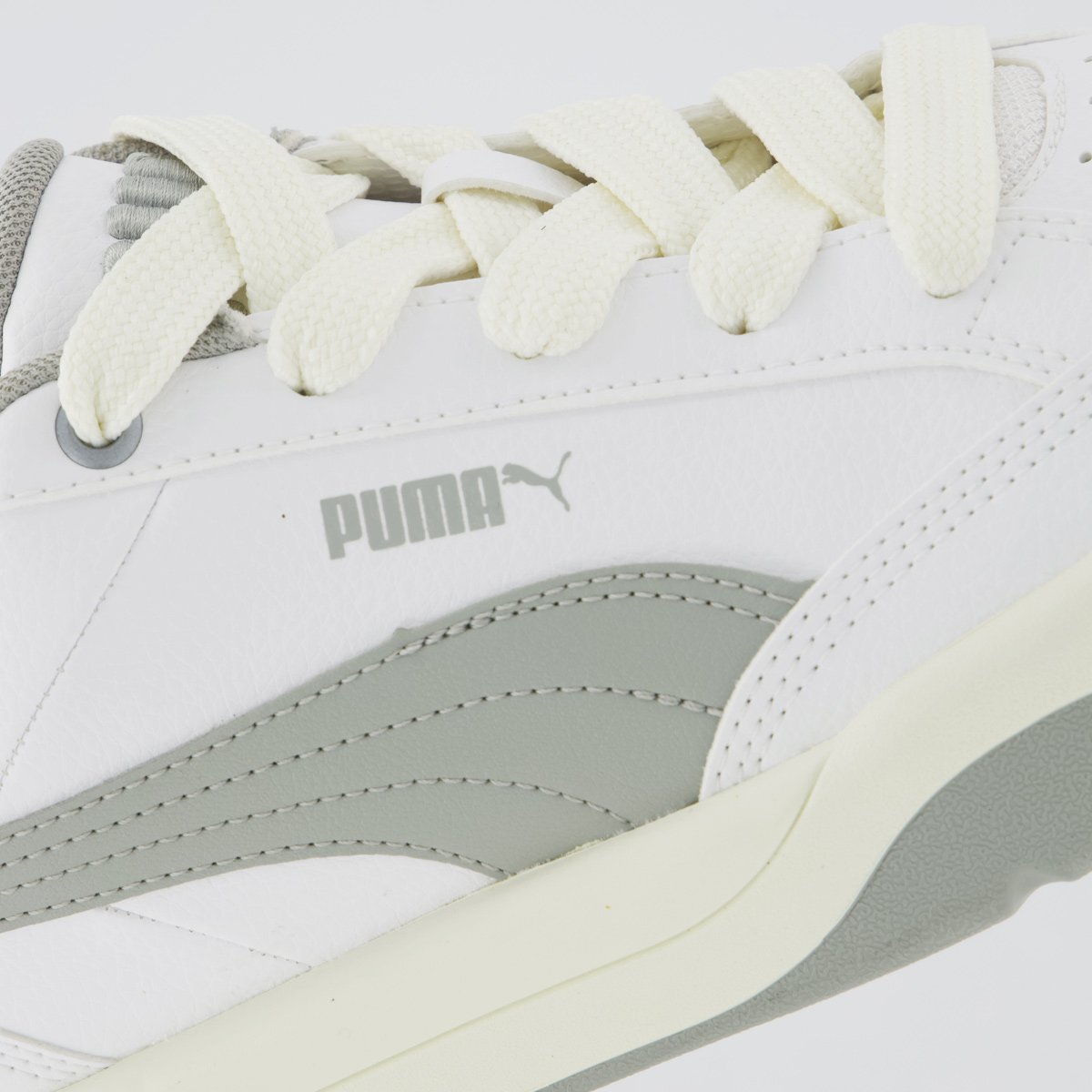 Tenis Puma Park Lifestyle Bdp Branco e Verde Branco/Cinza 7
