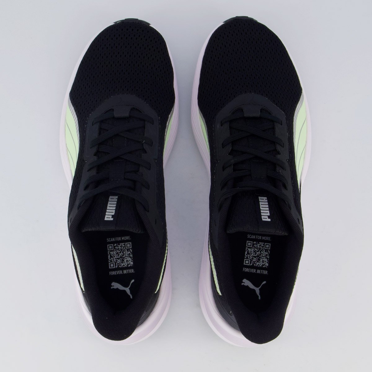 Tenis Puma Dasher Lite Preto e Verde Preto/Verde 4