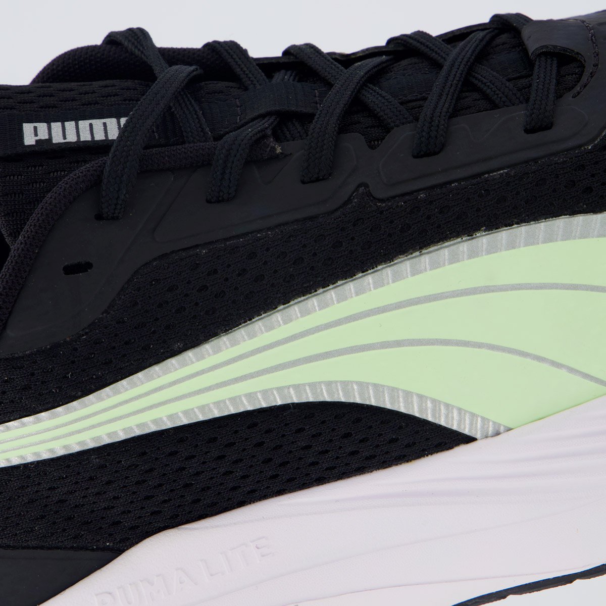 Tenis Puma Dasher Lite Preto e Verde Preto/Verde 7