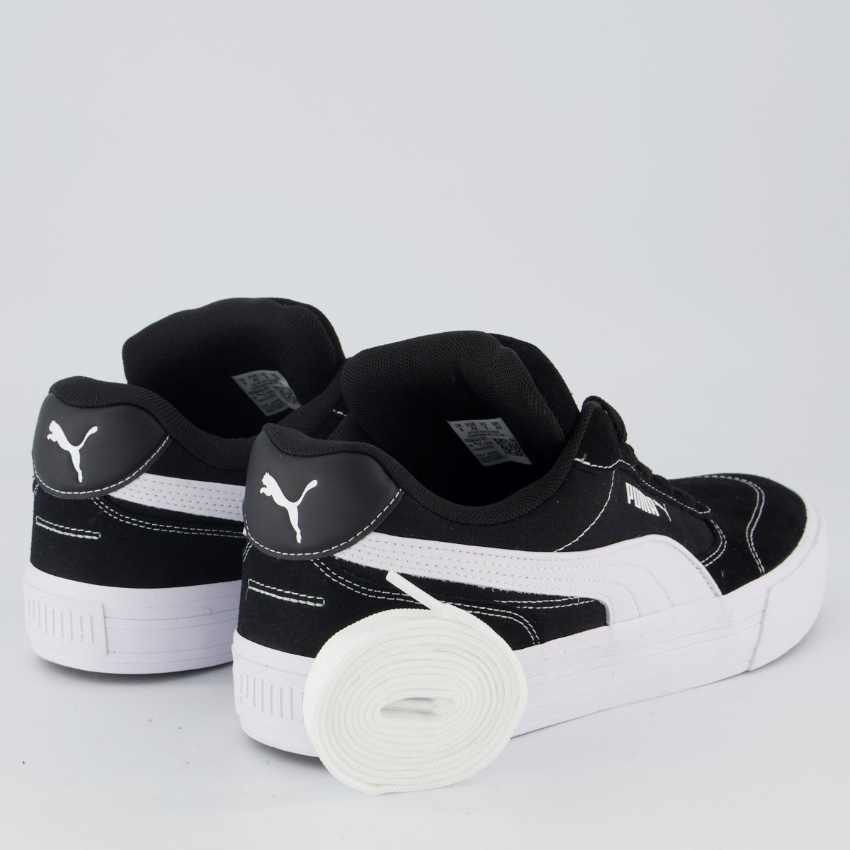 Tênis Puma CC Park Vulc Preto e Branco Preto/Branco 3