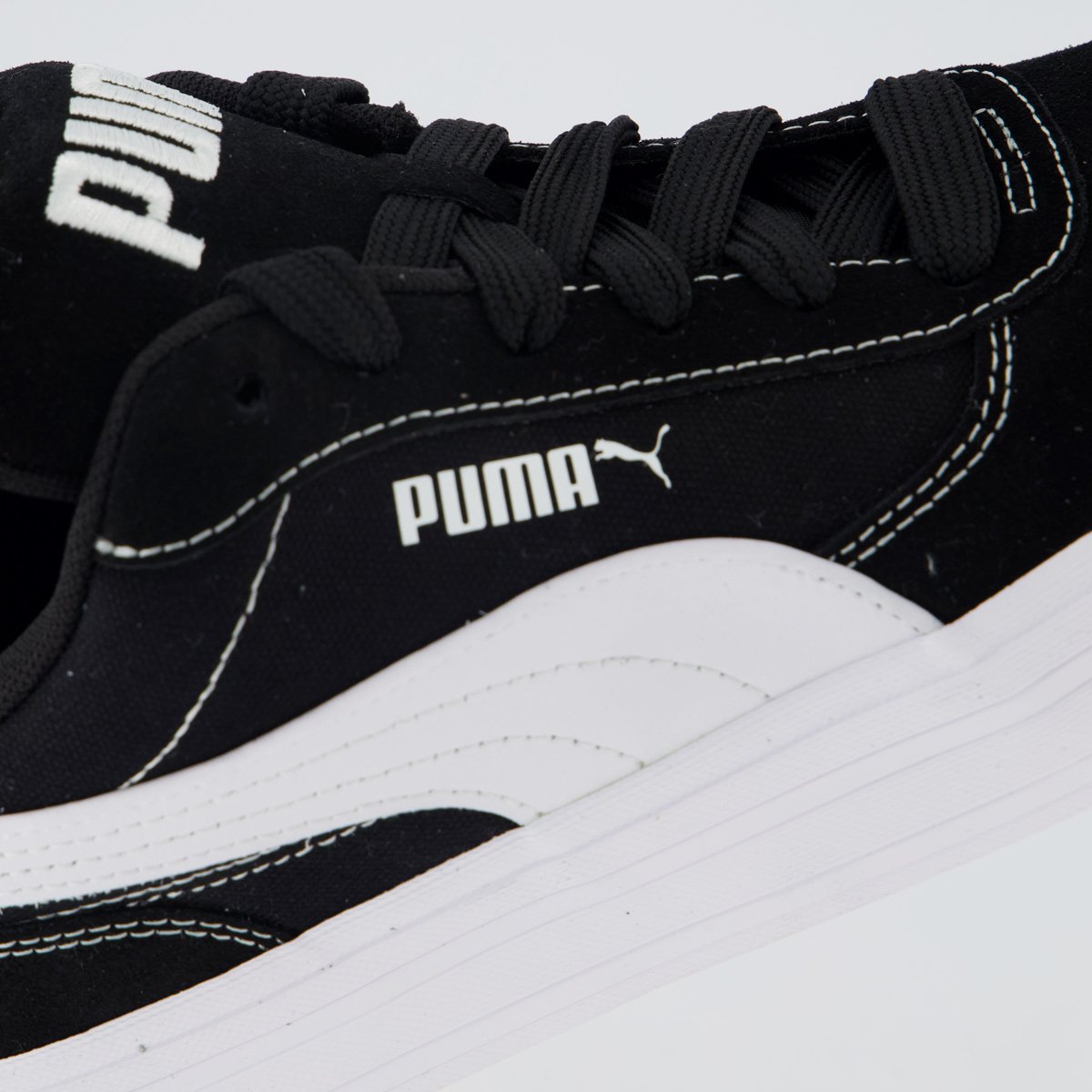 Tênis Puma CC Park Vulc Preto e Branco Preto/Branco 7