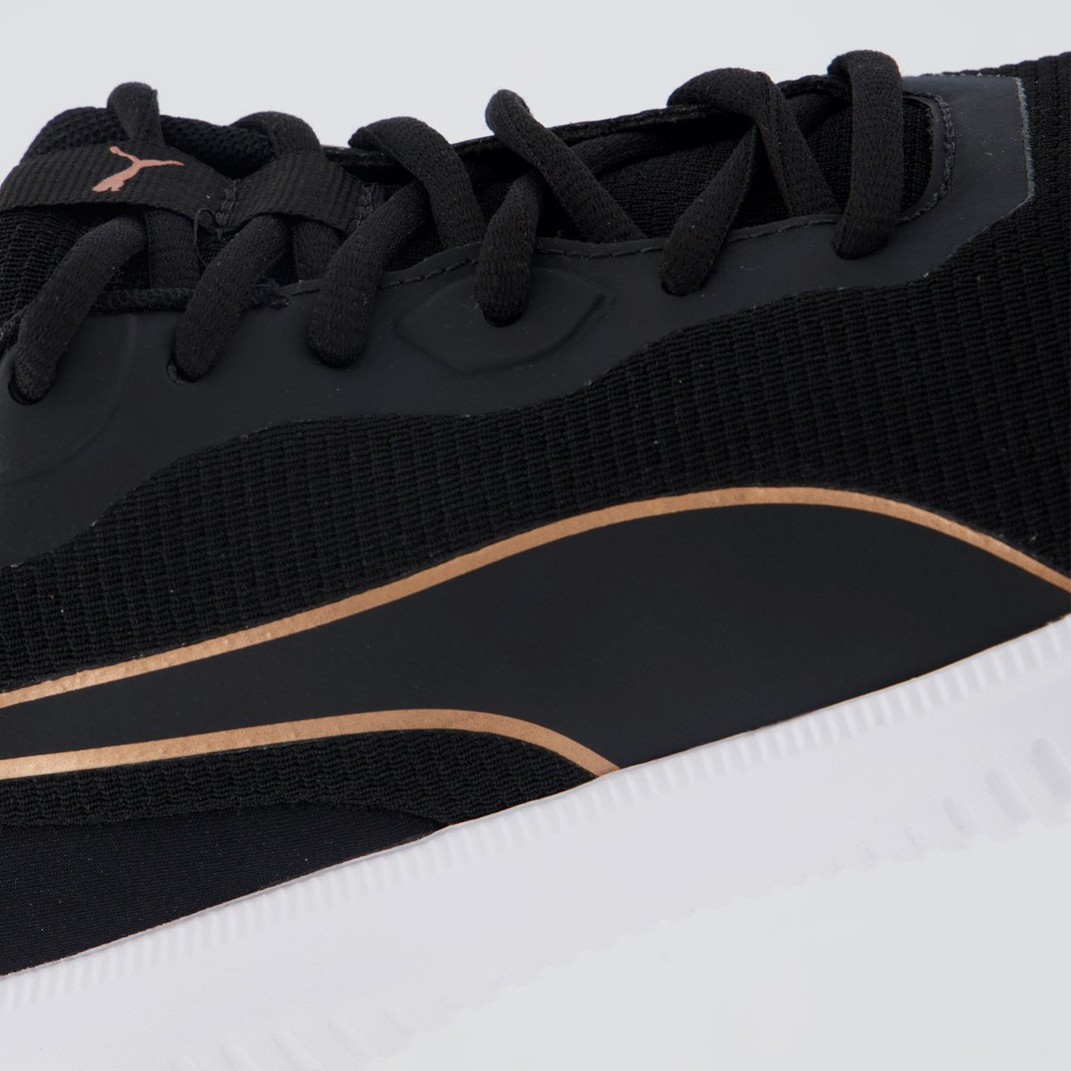 Tênis Puma Flyer Flex BDP Feminino Preto Preto 7