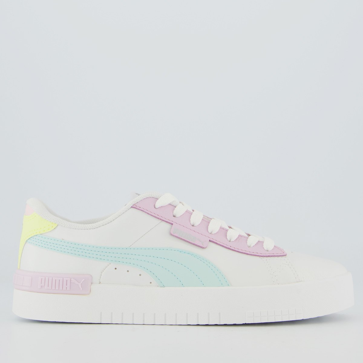 Tênis Puma Jada Bdp Feminino Branco Lilás
