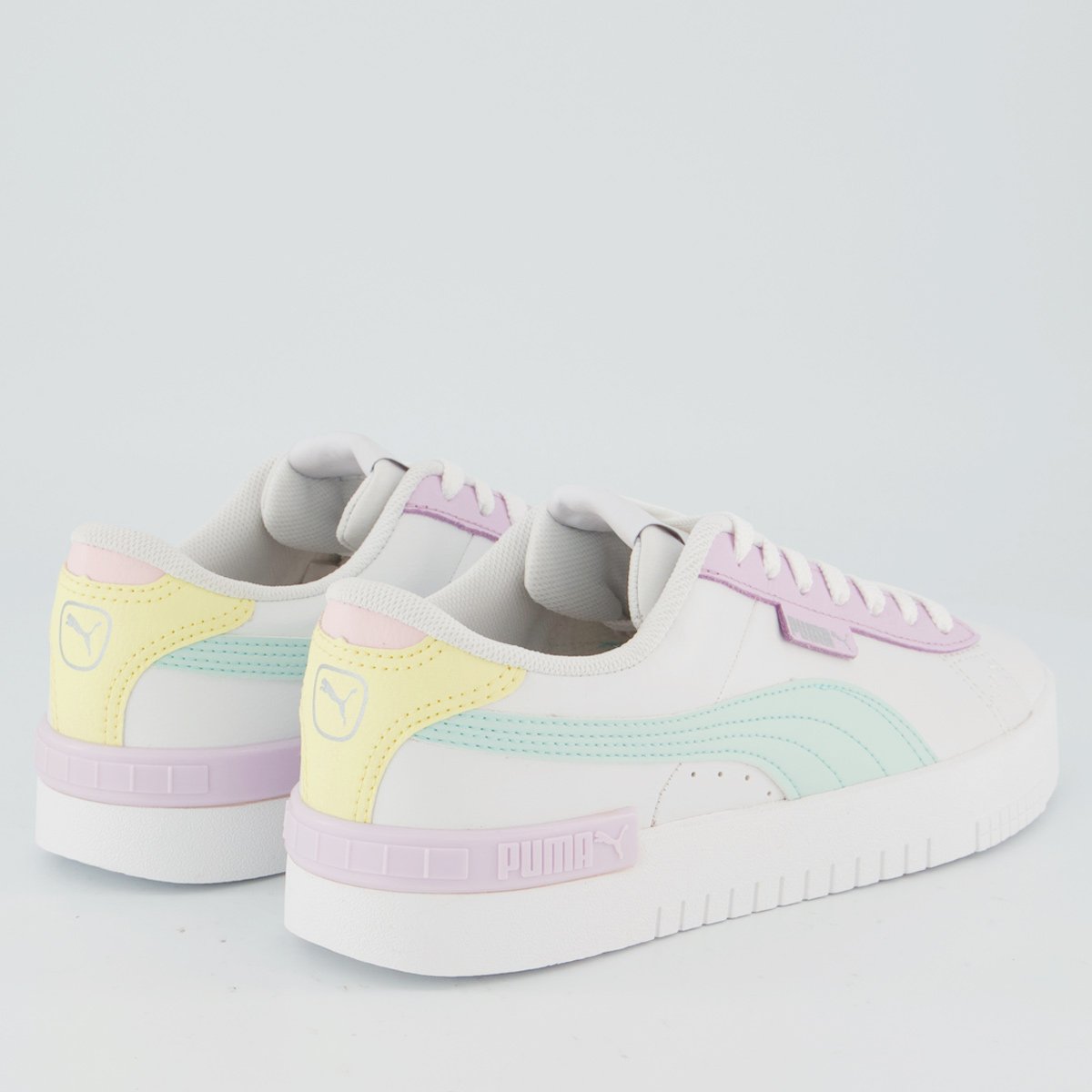 Tênis Puma Jada Bdp Feminino Branco Lilás Branco 3