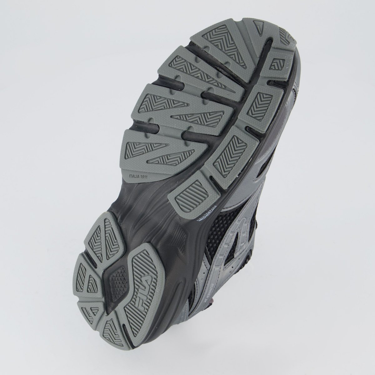 Tênis Fila Runner 2K Preto e Cinza Preto/Prata 5