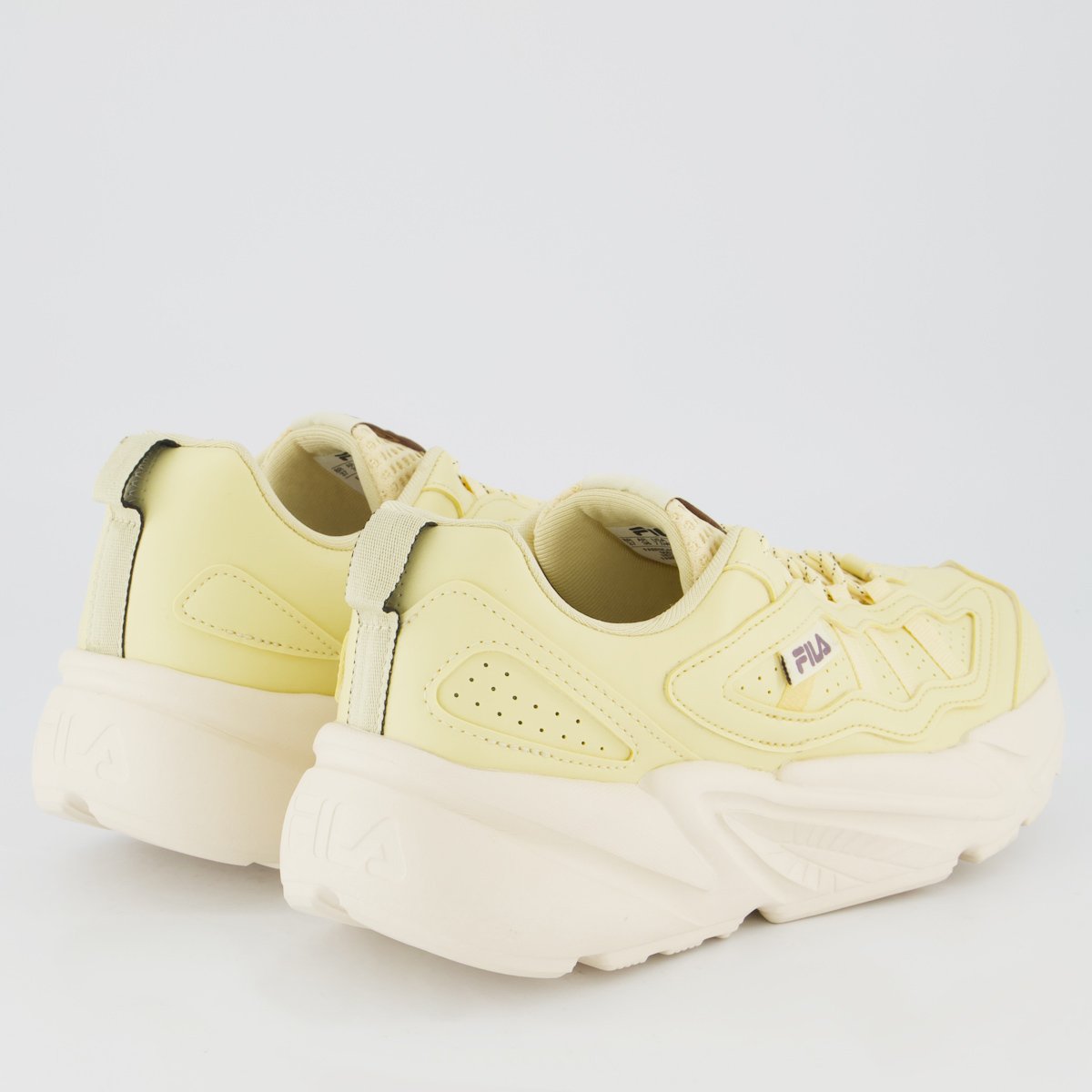 Tenis Fila Street Fit 3 Feminino Bege Amarelo 3