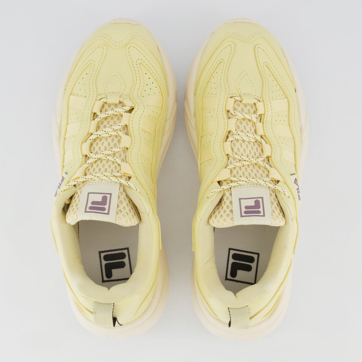 Tenis Fila Street Fit 3 Feminino Bege Amarelo 4
