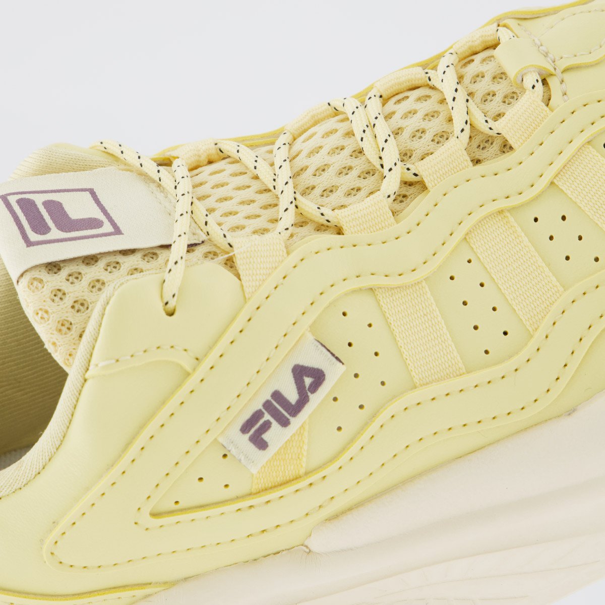 Tenis Fila Street Fit 3 Feminino Bege Amarelo 7